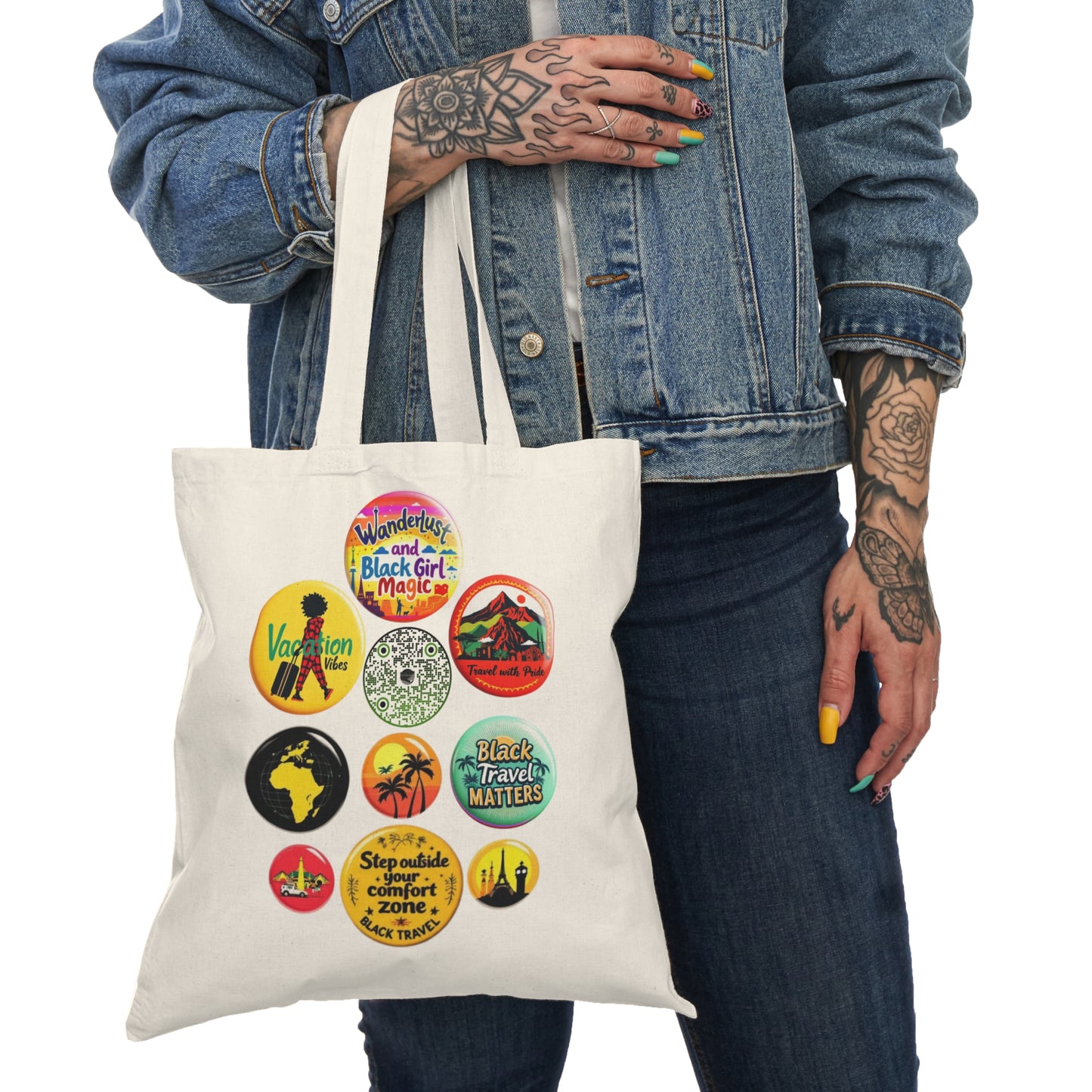 I.O.V-BGM Inspirational Travel Tote Bag