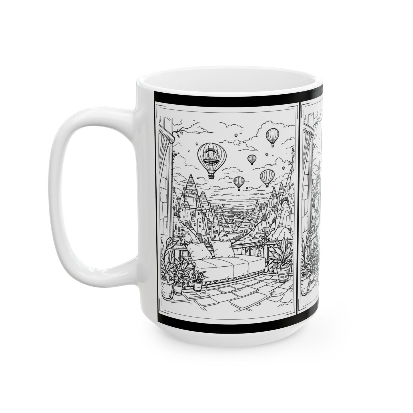 I.O.V-PS Cappadocia (ASR) Ceramic Mug, (11oz, 15oz)