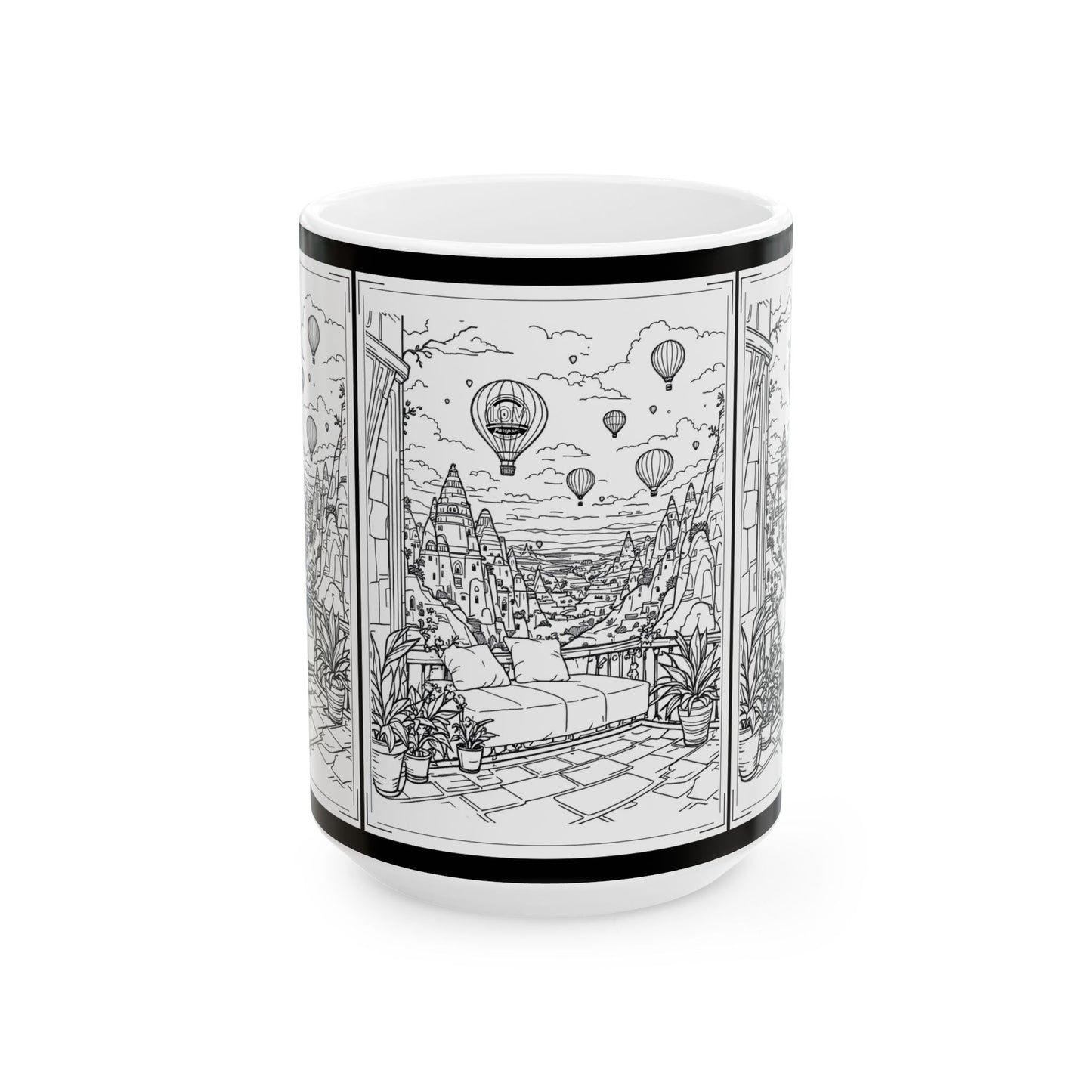 I.O.V-PS Cappadocia (ASR) Ceramic Mug, (11oz, 15oz)