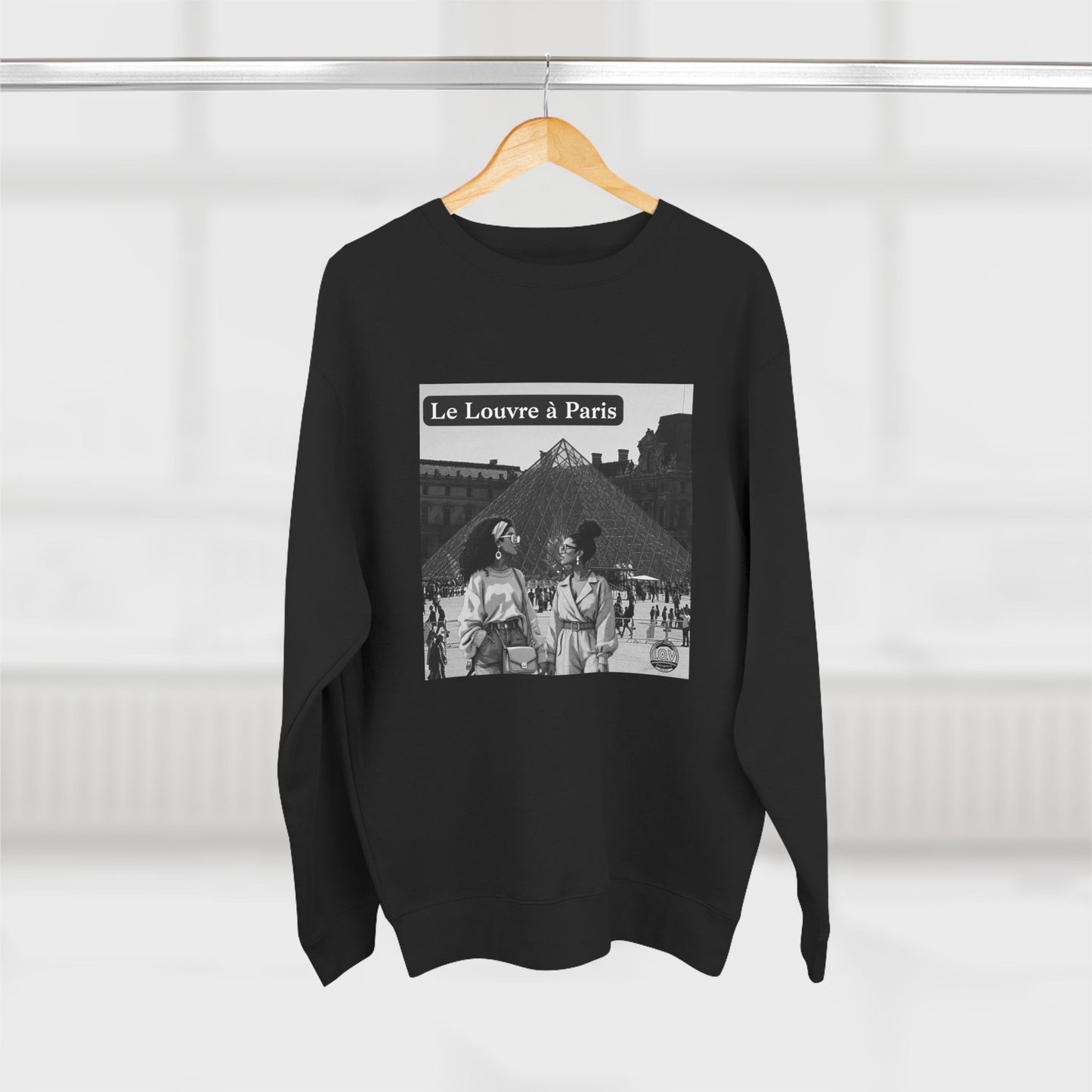 I.O.V-Vintage Paris Louvre (CDG) Crewneck Sweatshirt
