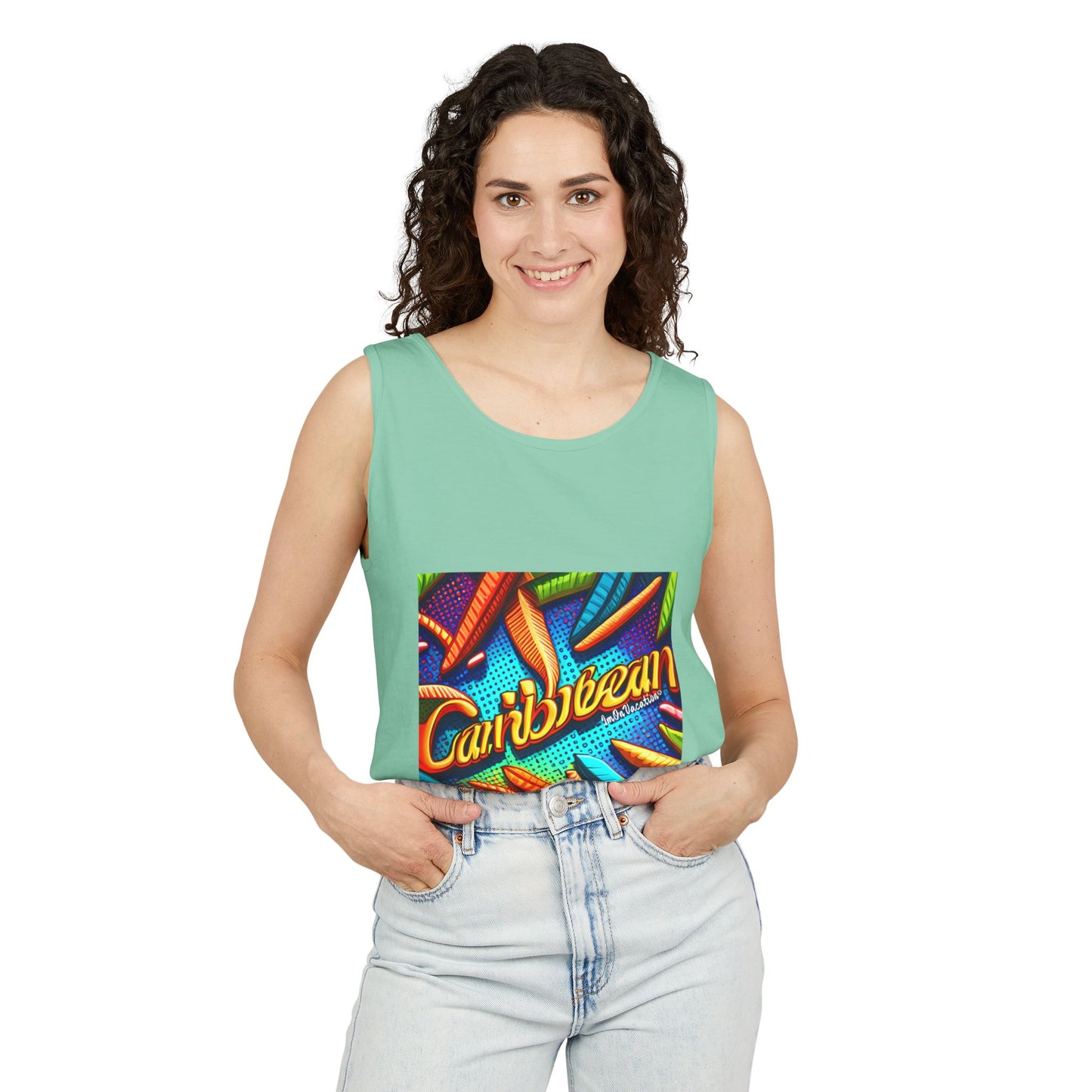 I.O.V-Caribbean Unisex Garment-Dyed Tank Top