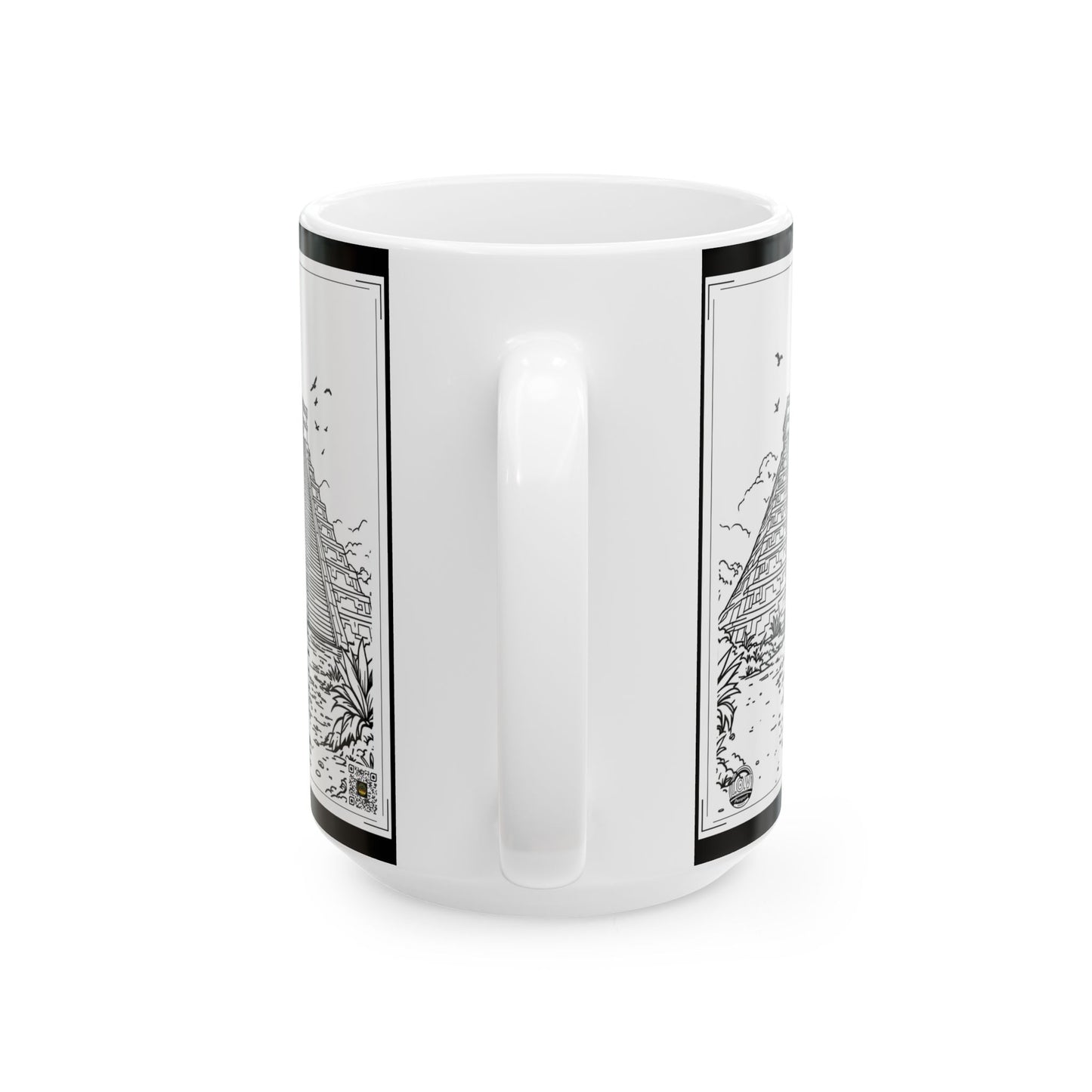 I.O.V-PS (CUN) Chichén Itzá Ceramic Mug, (11oz, 15oz)