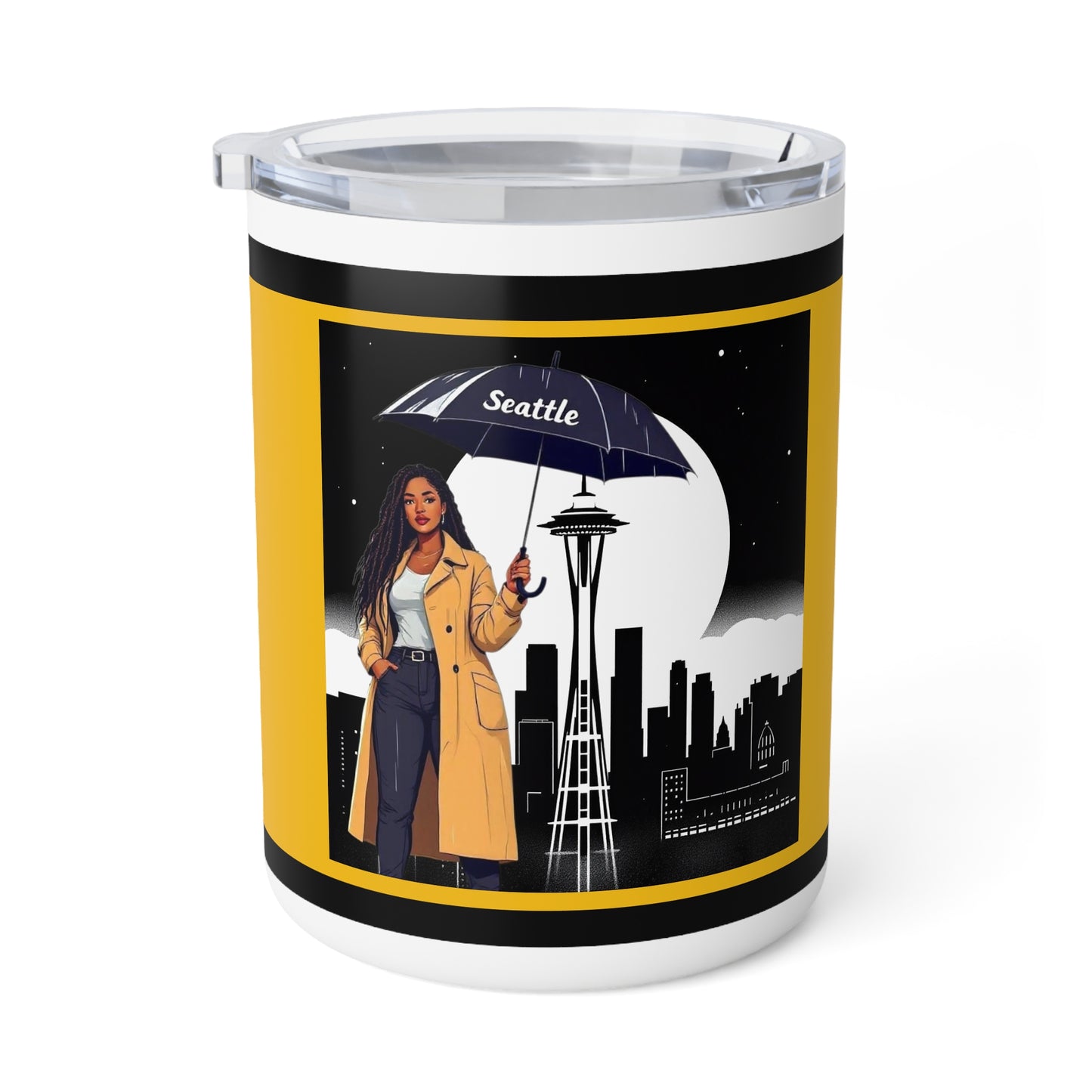 I.O.V-SeaSky Nightime Coffee Mug - Insulated 10oz