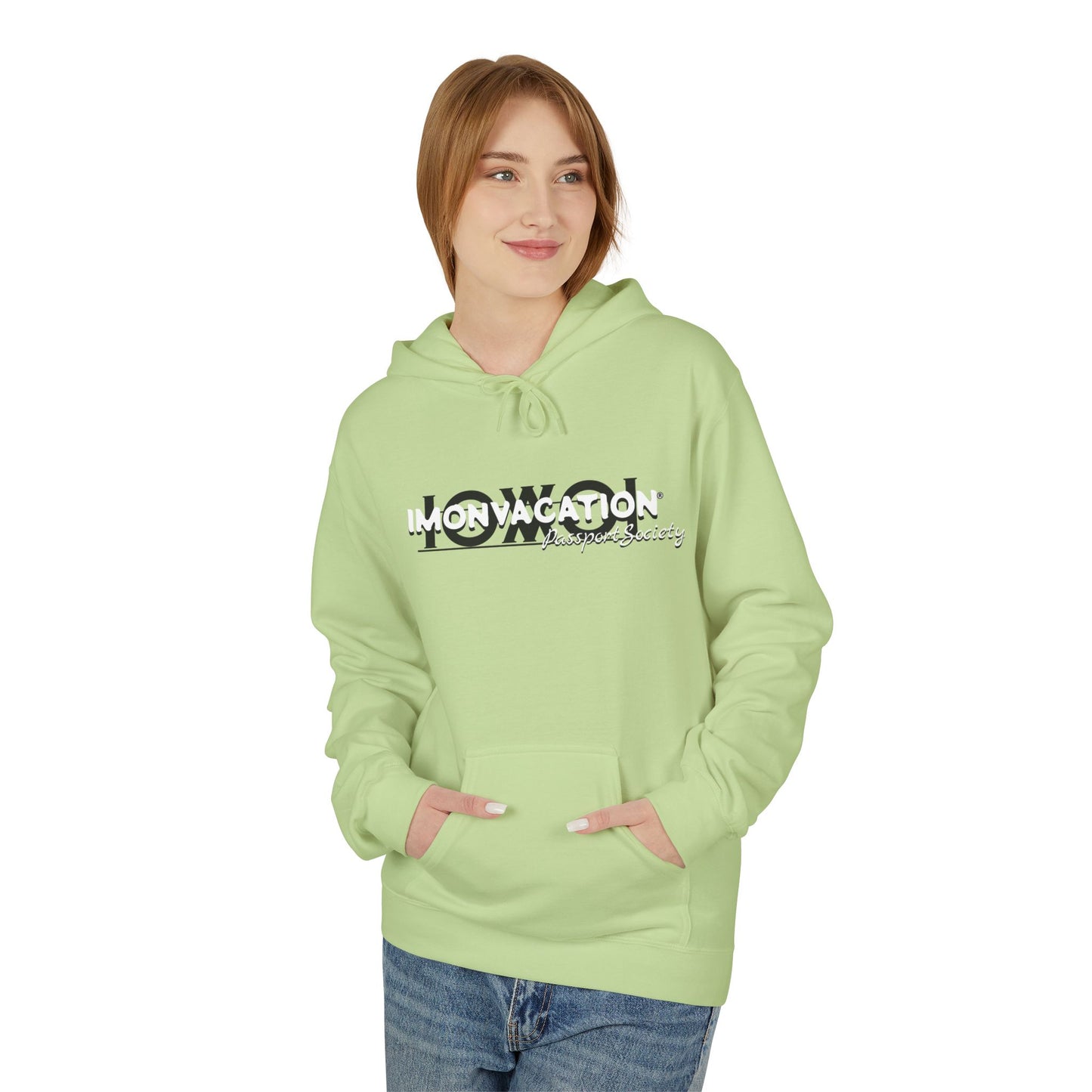 I.O.V-Passport Society Unisex Fleece Hoodie -