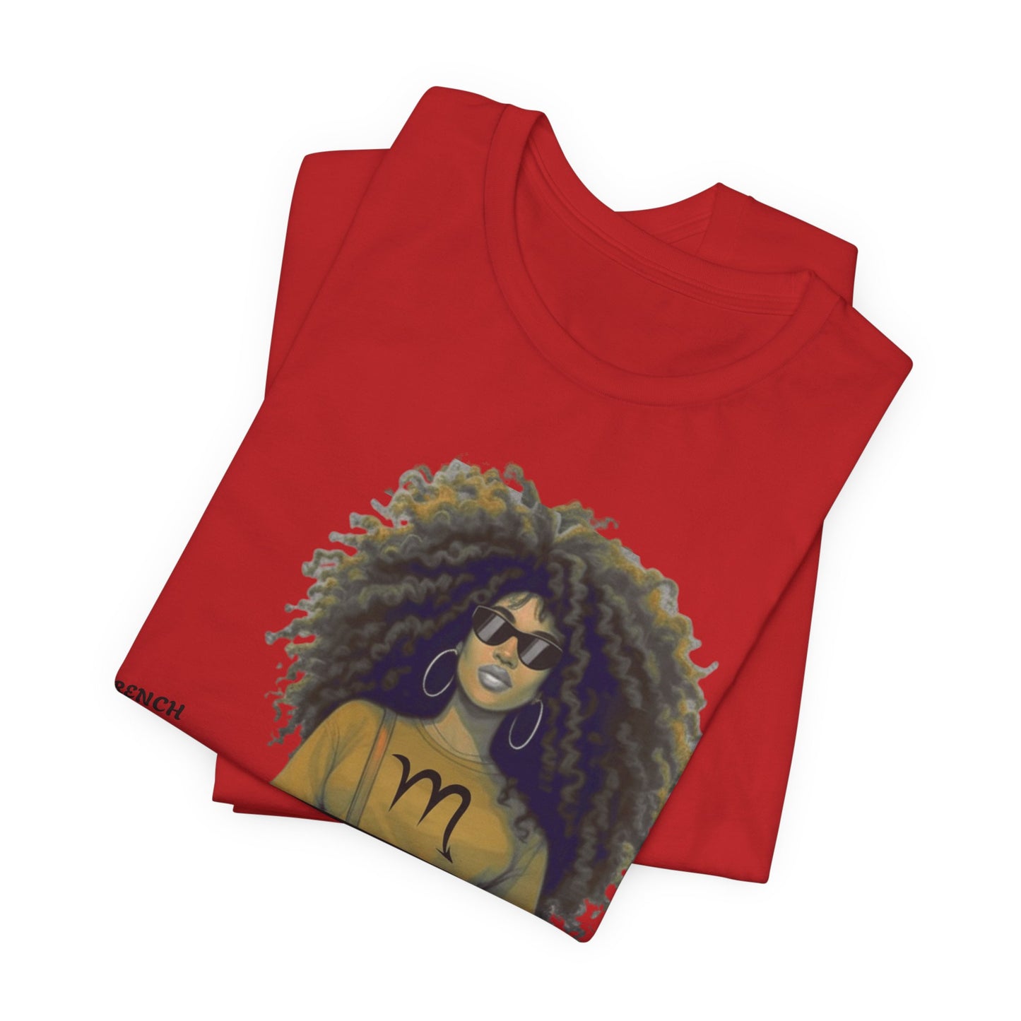 I.O.V-(Scorpio) Voyage Avec Moi Afro Travel Girl Graphic Tee