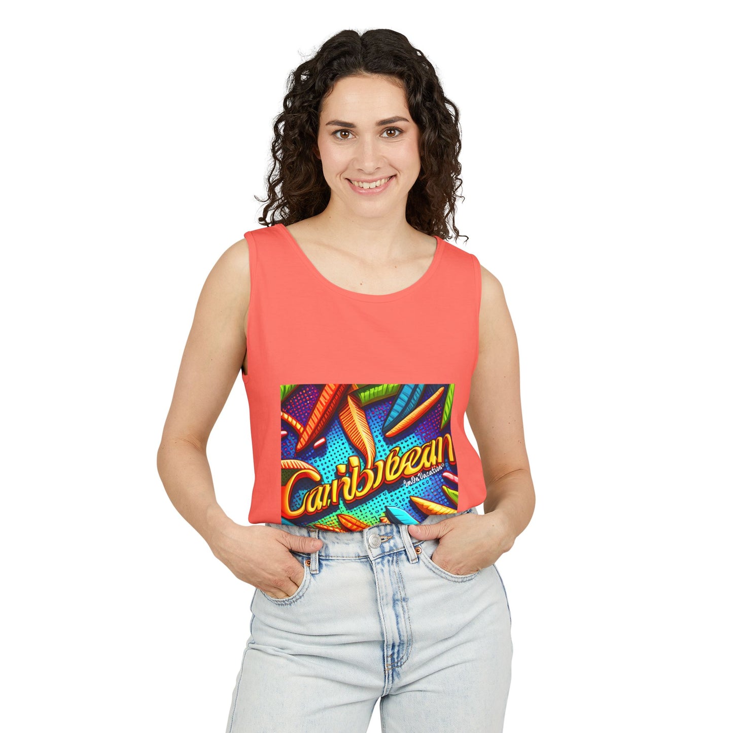 I.O.V-Caribbean Unisex Garment-Dyed Tank Top