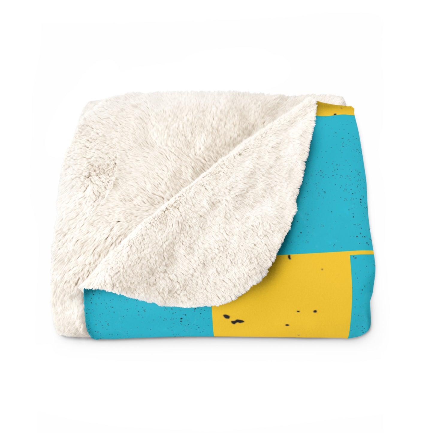 I.O.V-Checker Sherpa Fleece Blanket