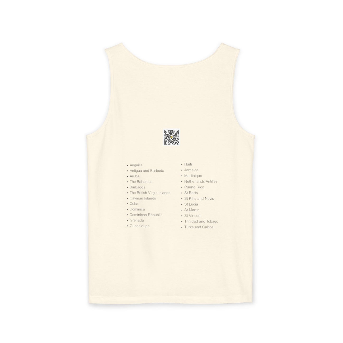 I.O.V-Caribbean Unisex Garment-Dyed Tank Top