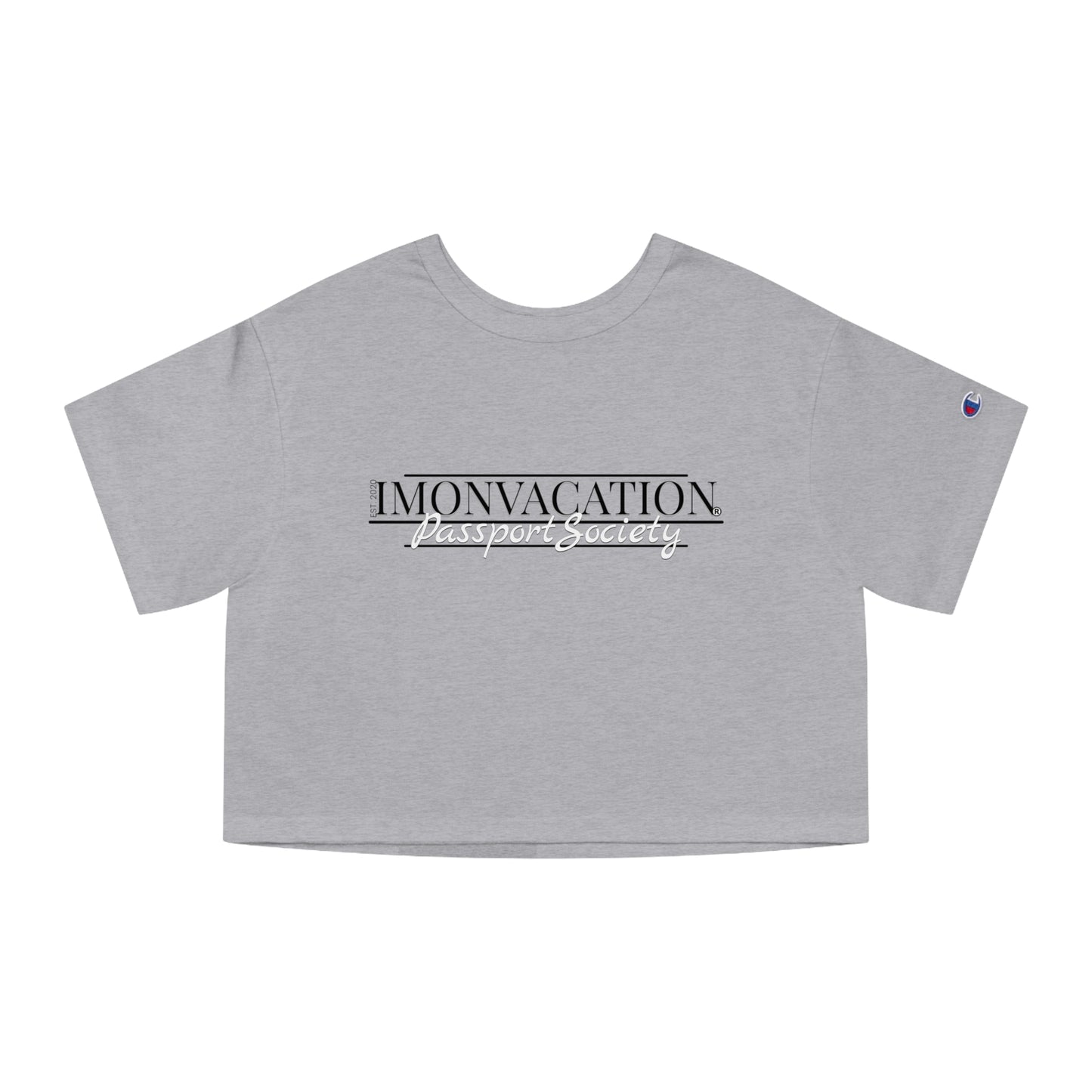 I.O.V-Passport Society Champion Women's Heritage Cropped Tee