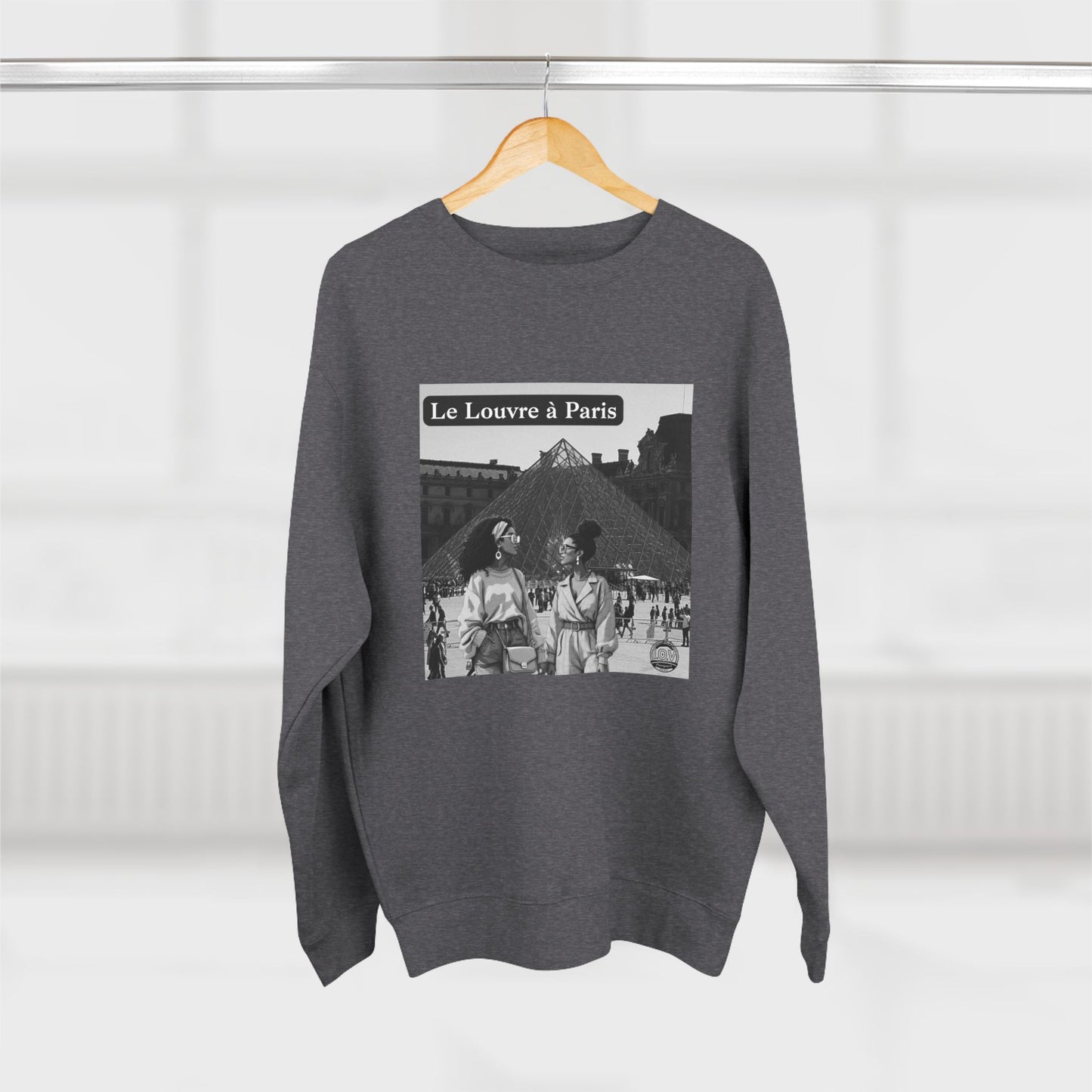 I.O.V-Vintage Paris Louvre (CDG) Crewneck Sweatshirt