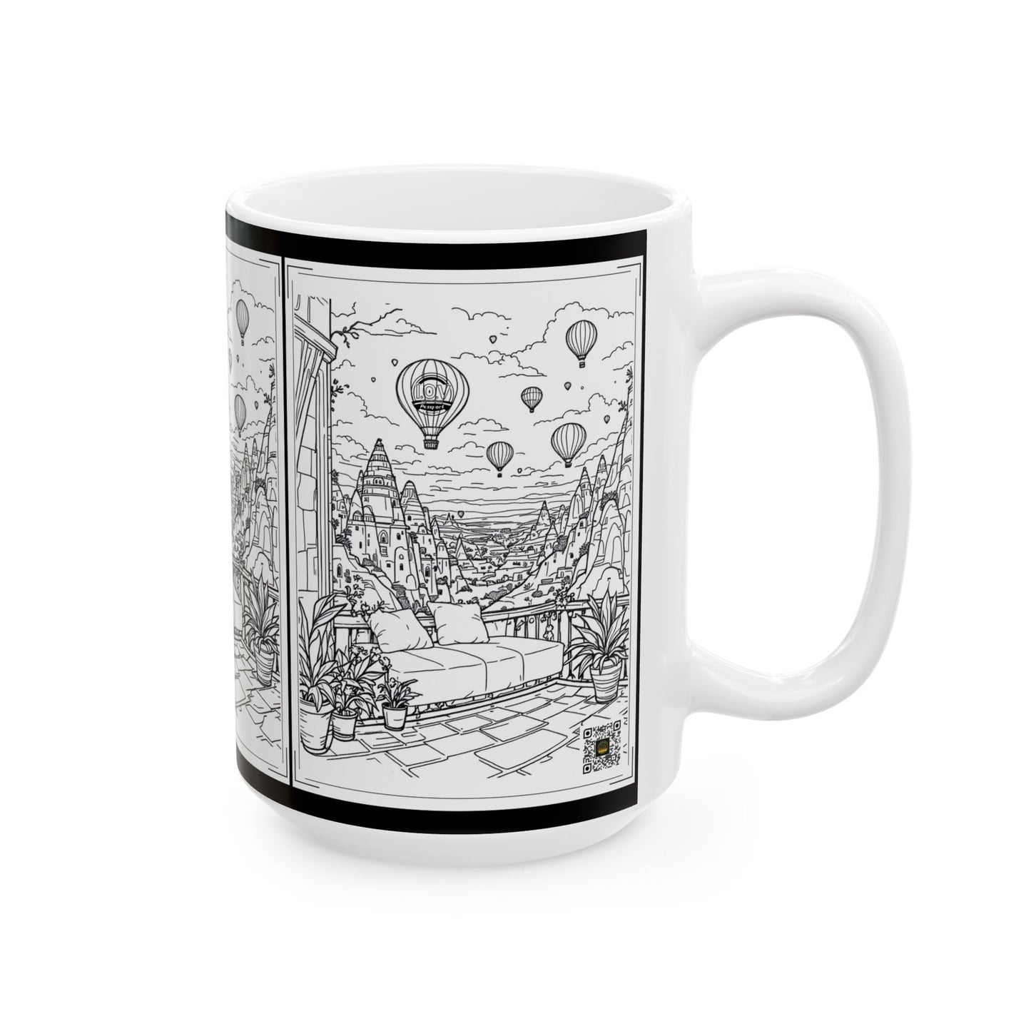 I.O.V-PS Cappadocia (ASR) Ceramic Mug, (11oz, 15oz)