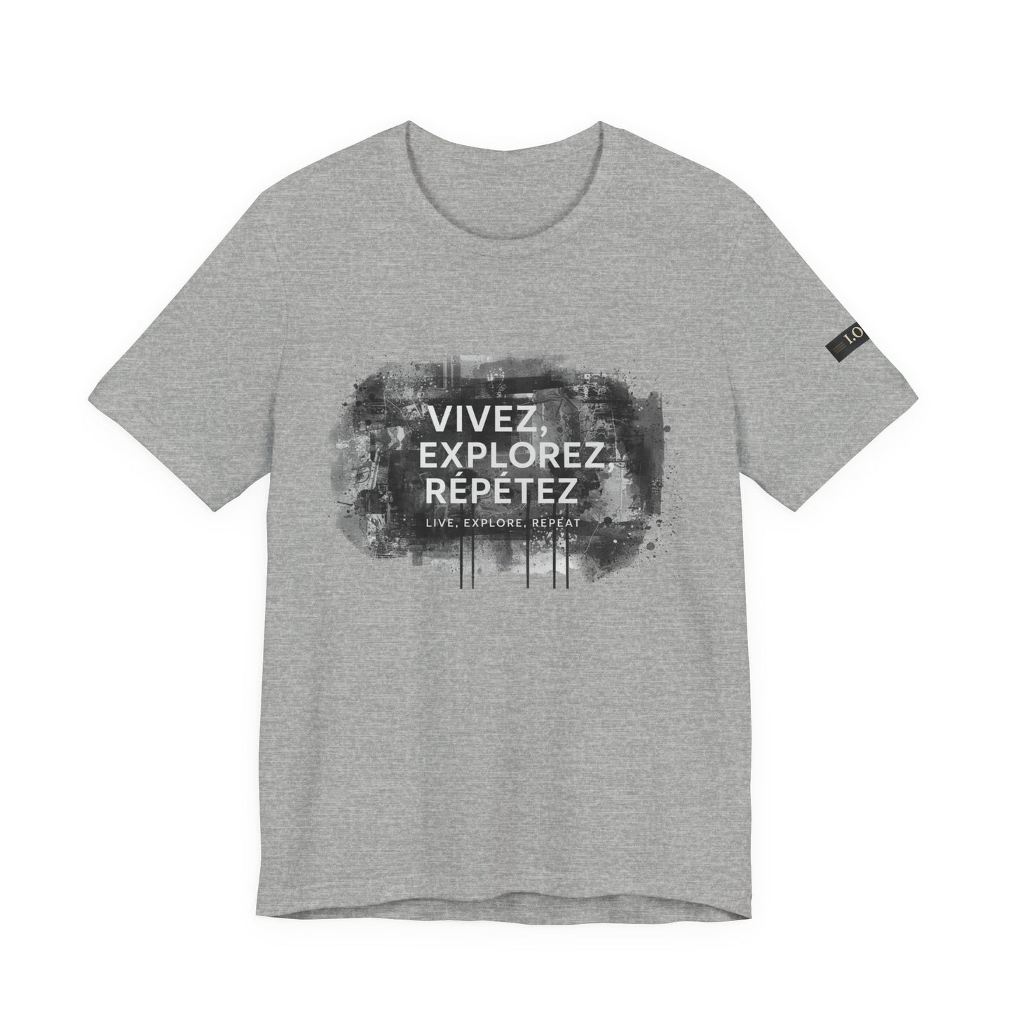 I.O.V-FL26 "Vivez, Explorez, Répétez" Graphic Tee