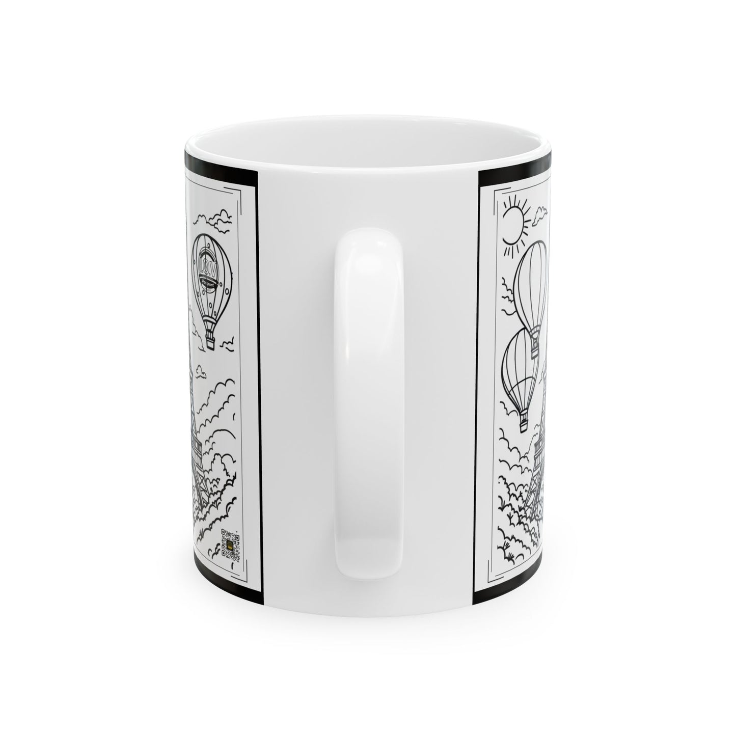 I.O.V-PS Paris (CDG) Ceramic Mug, (11oz, 15oz)