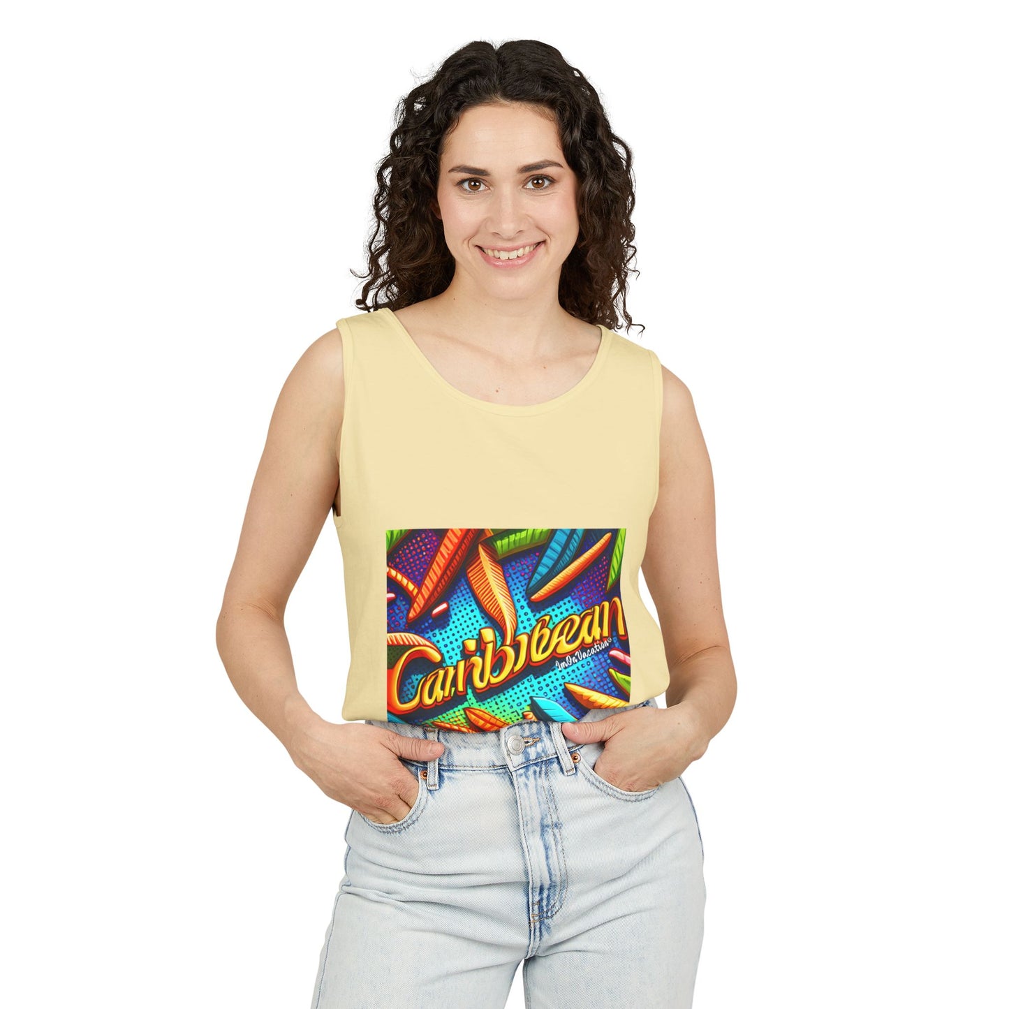 I.O.V-Caribbean Unisex Garment-Dyed Tank Top