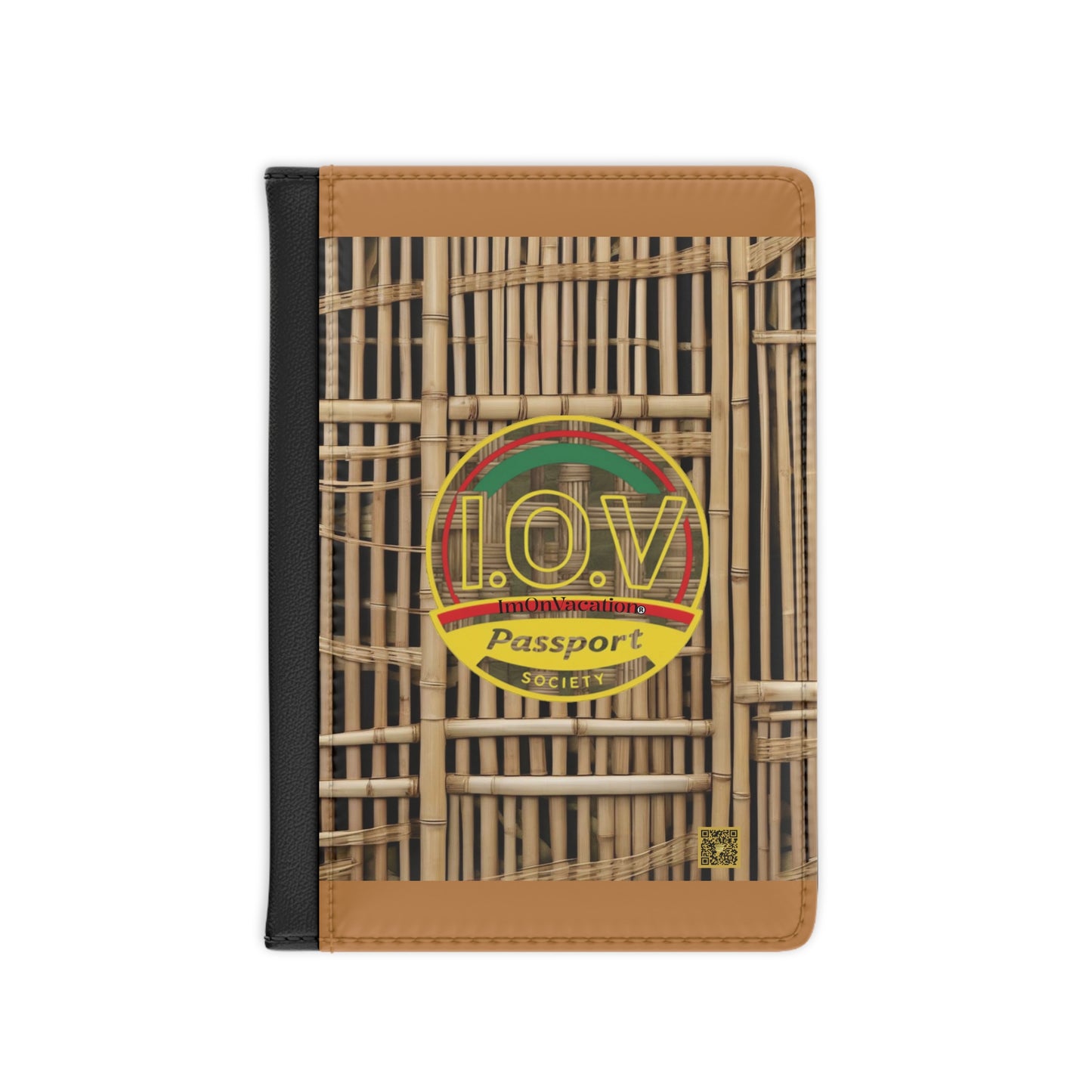 I.O.V PS Mocha Passport Cover
