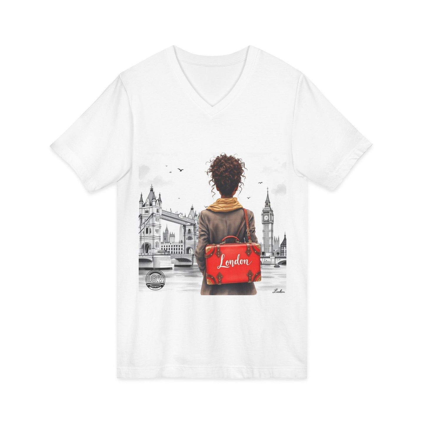 I.O.V-WST London (LHR) Adventure V-Neck Tee