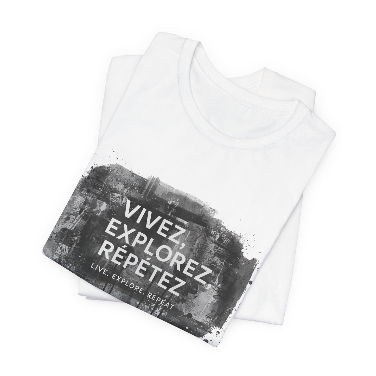 I.O.V-FL26 "Vivez, Explorez, Répétez" Graphic Tee