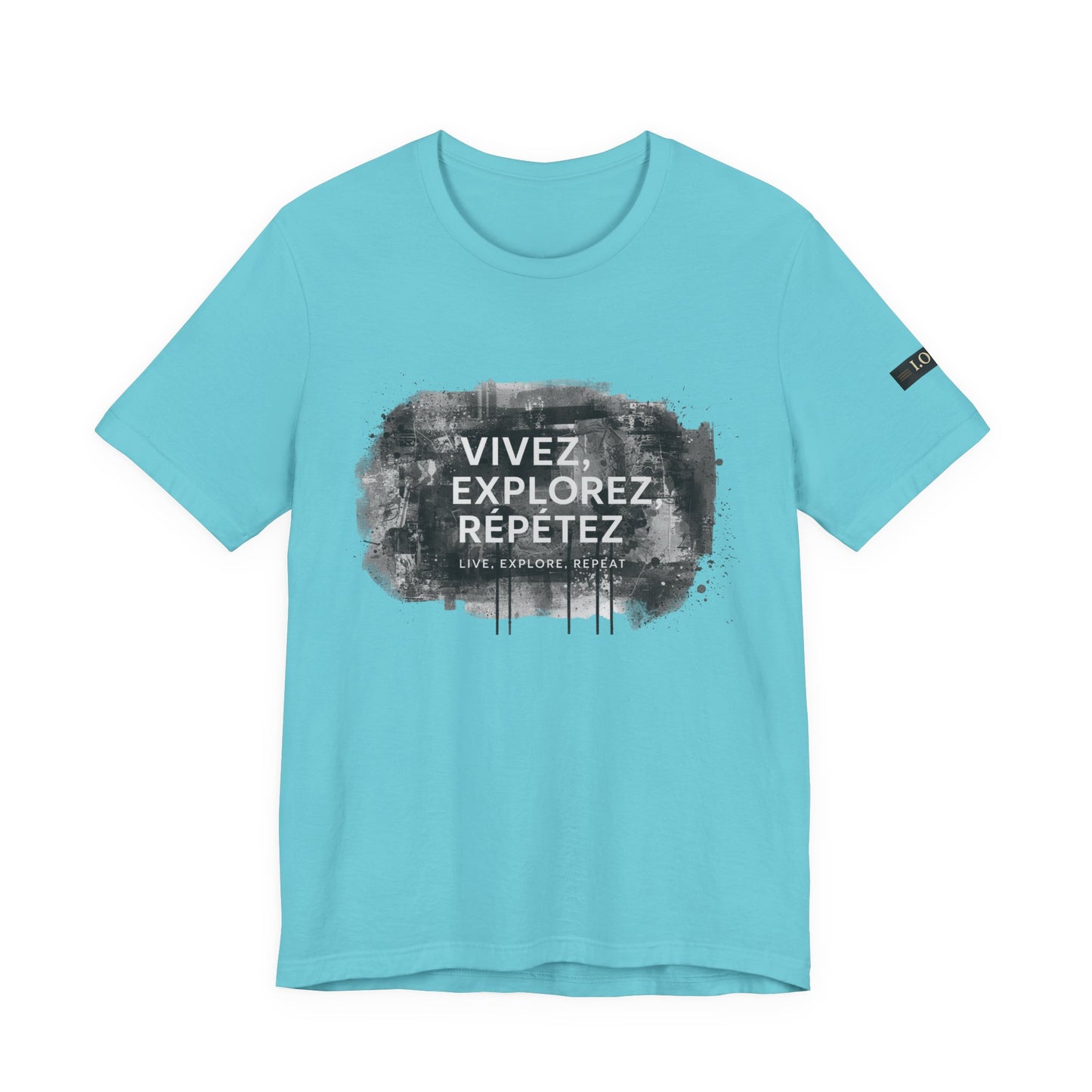 I.O.V-FL26 "Vivez, Explorez, Répétez" Graphic Tee