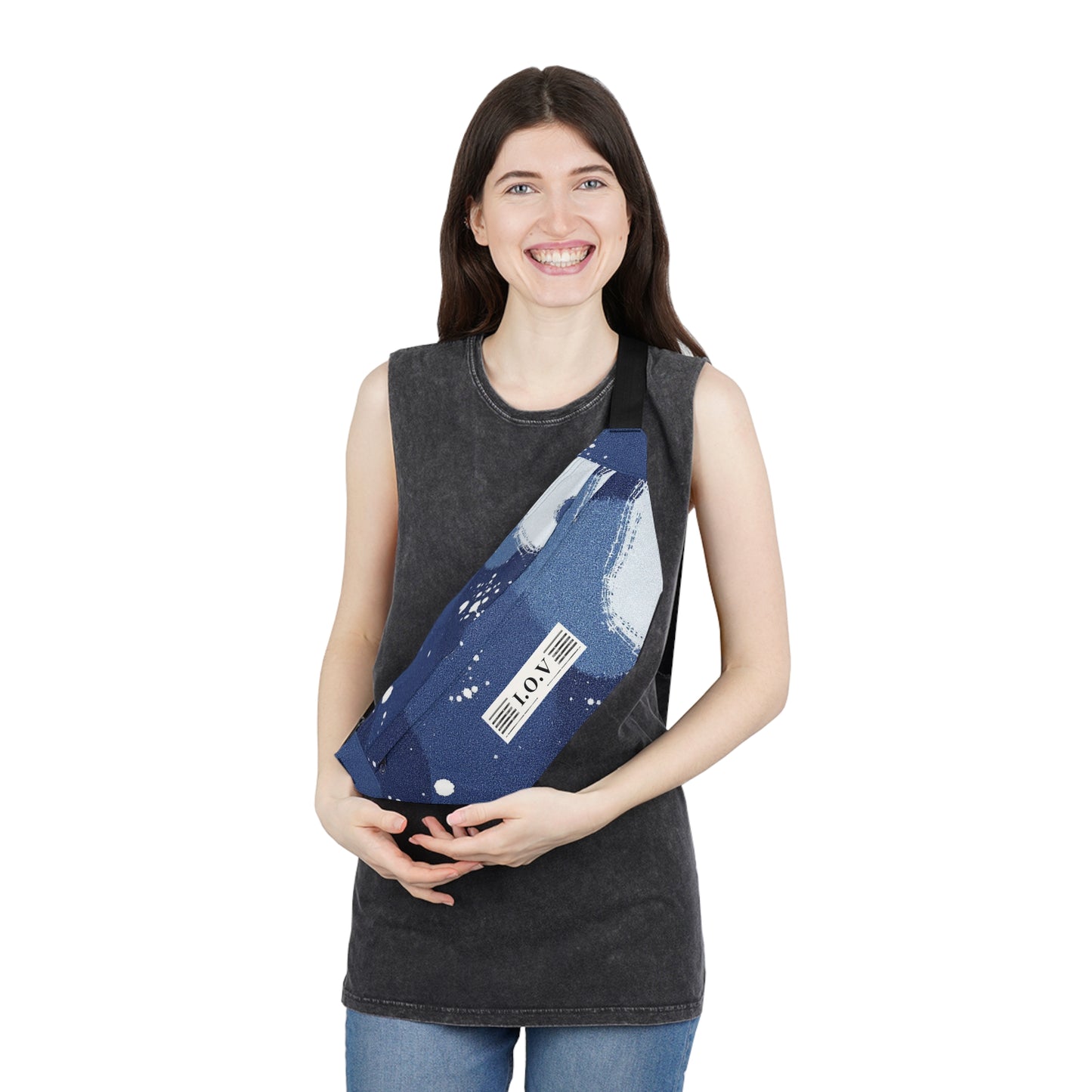 I.O.V-TD Blue Large Fanny Pack