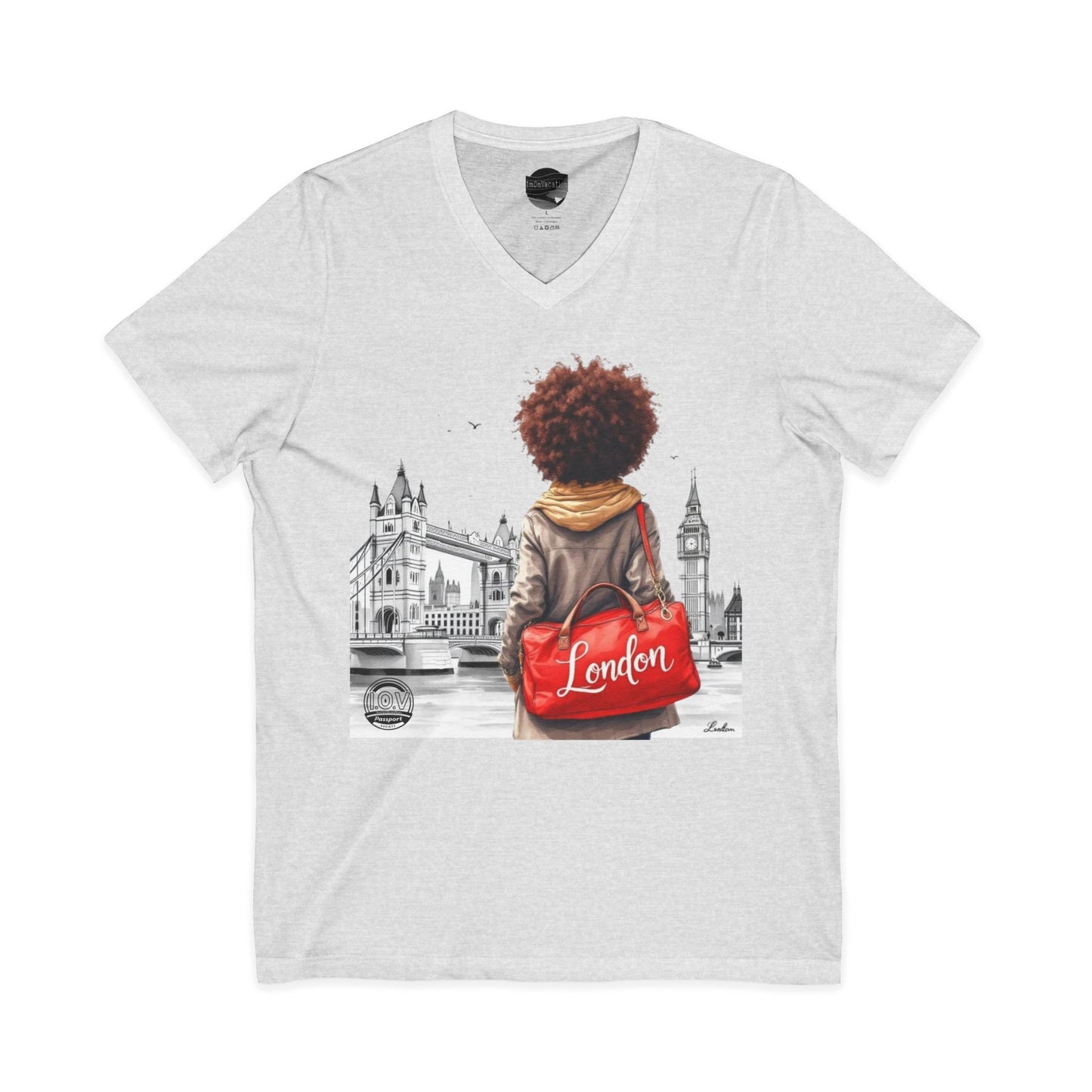 I.O.V-BGT London (LHR) Adventure V-Neck Tee