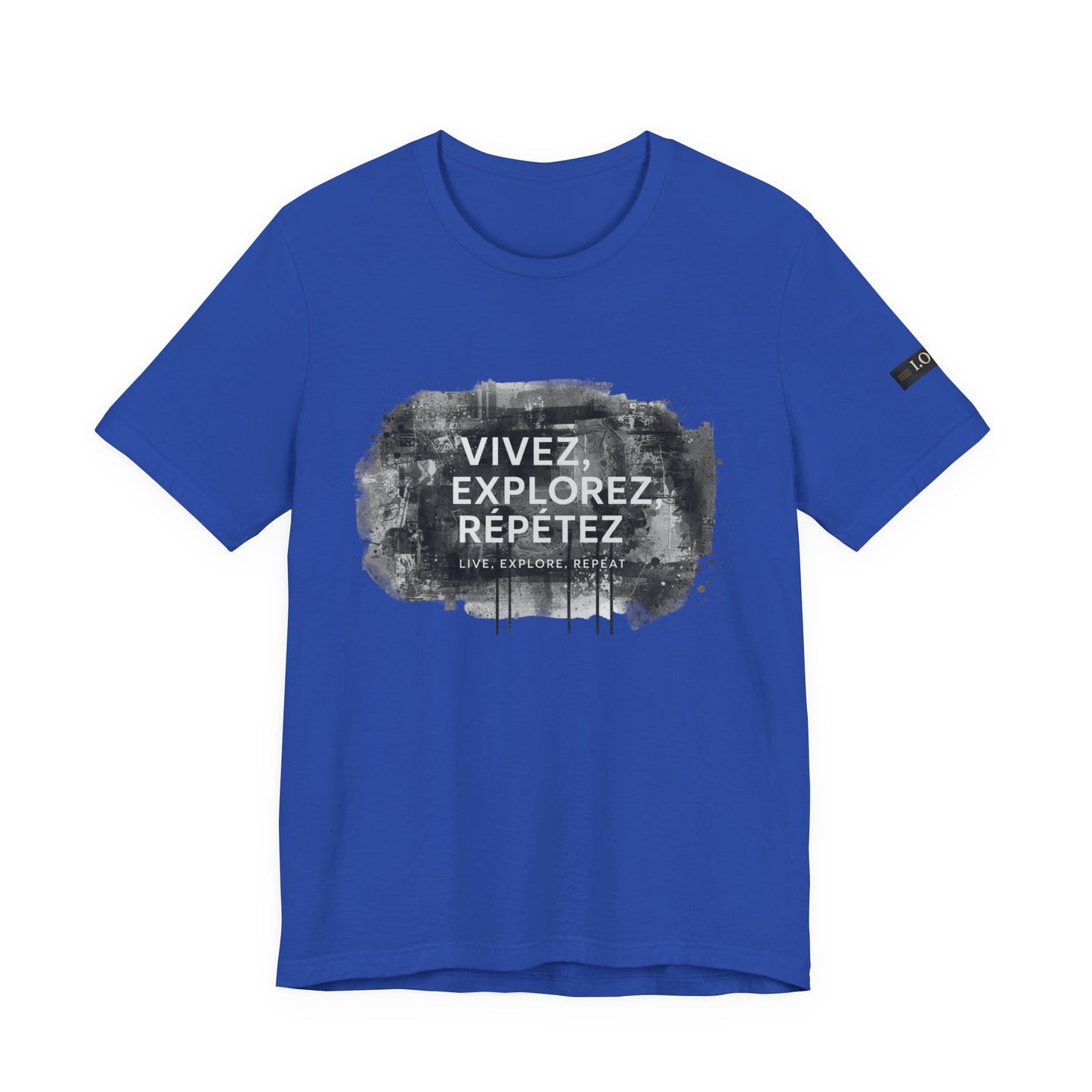 I.O.V-FL26 "Vivez, Explorez, Répétez" Graphic Tee