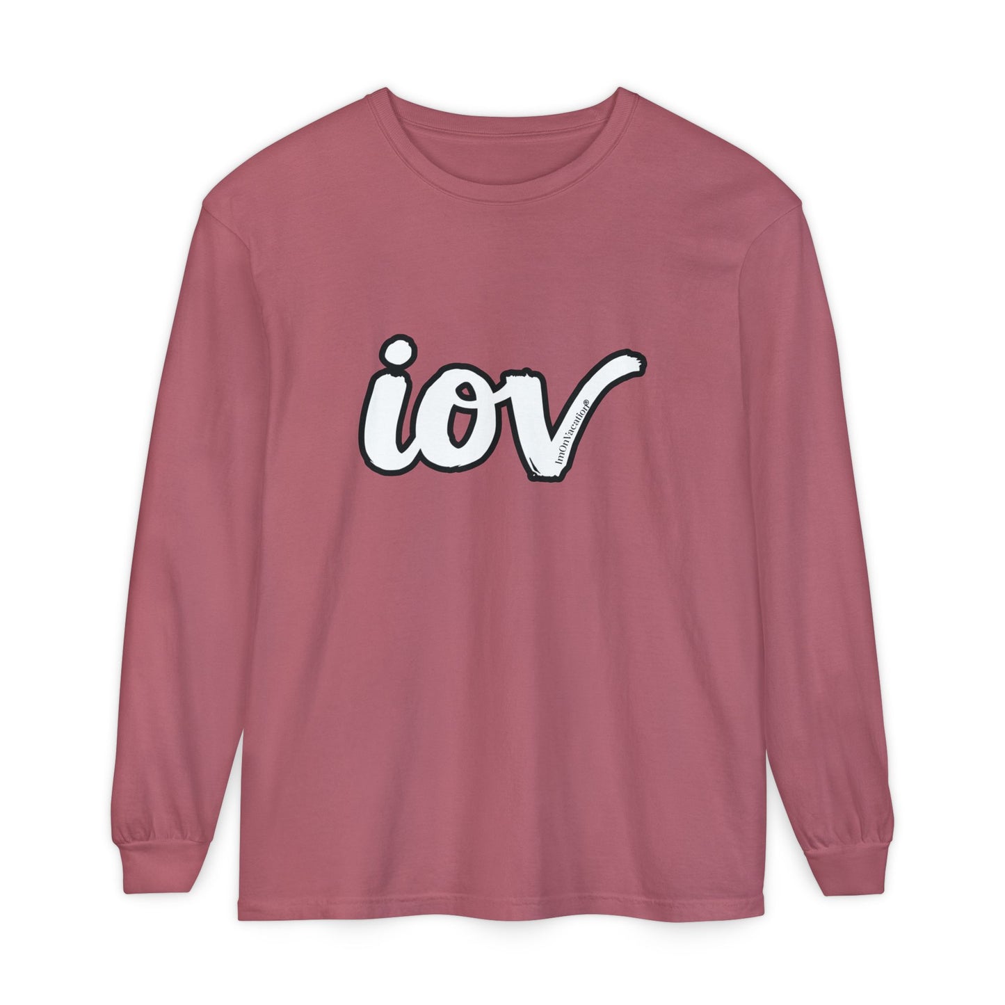 I.O.V-Sig2 Casual Graphic Long Sleeve Shirt