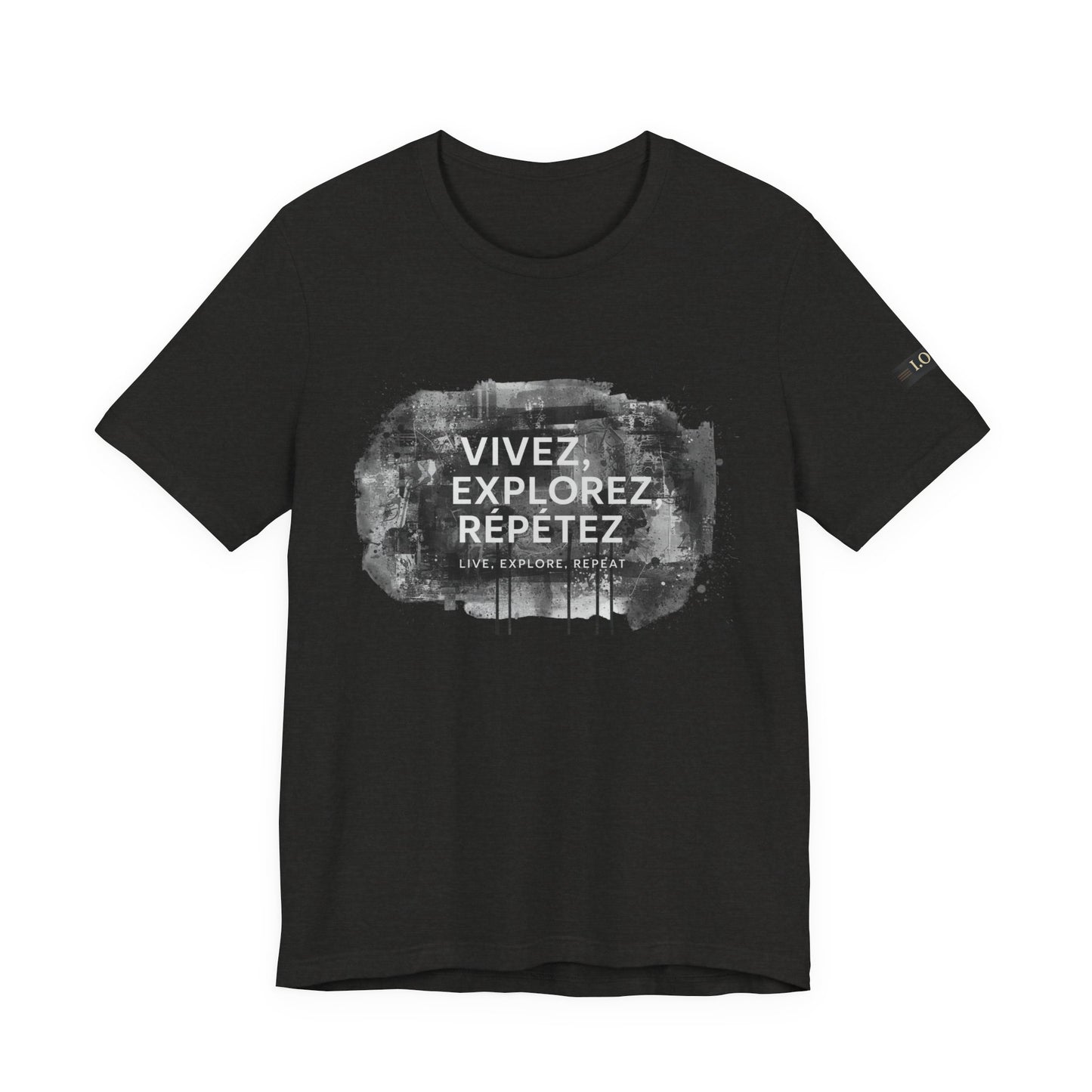 I.O.V-FL26 "Vivez, Explorez, Répétez" Graphic Tee