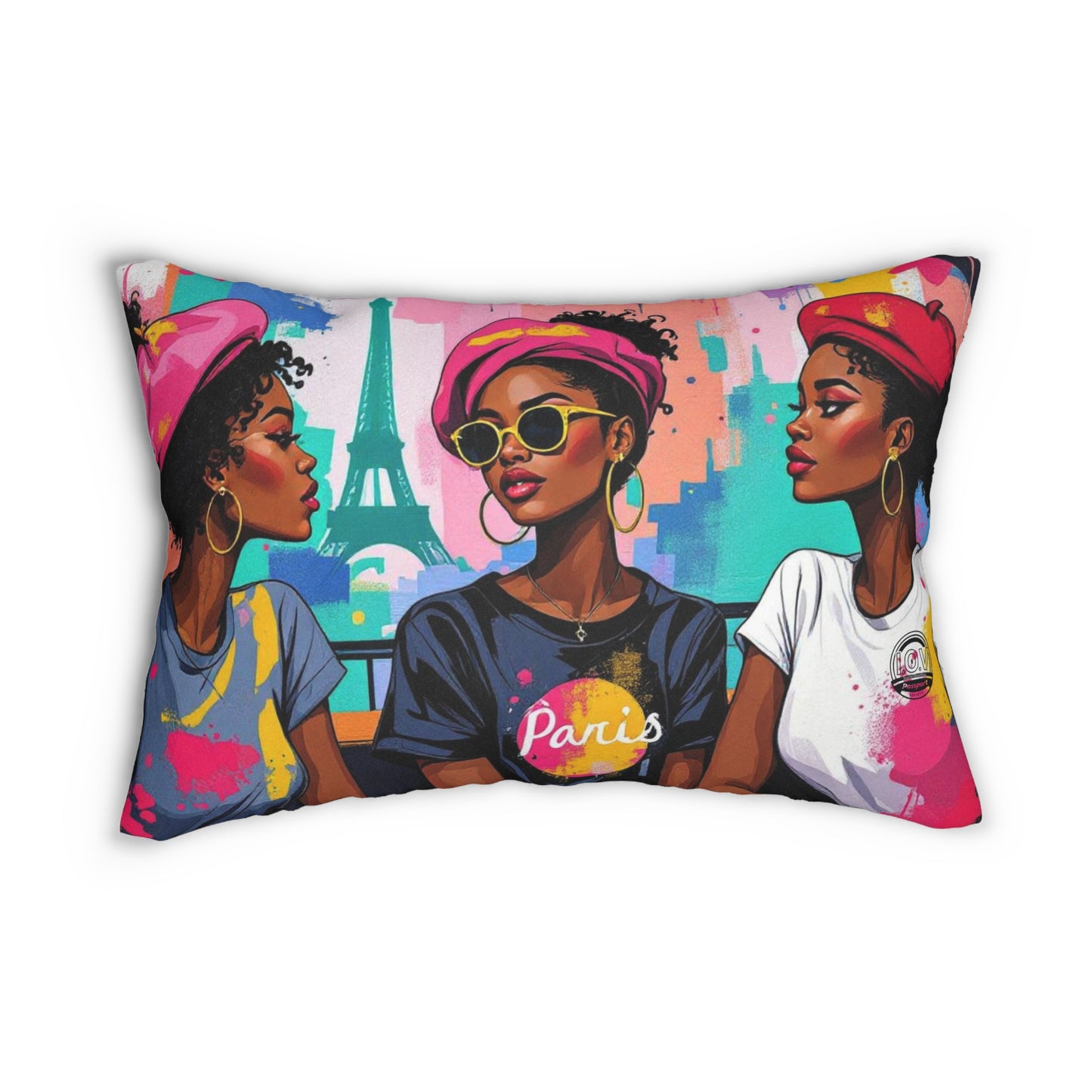 I.O.V-Paris Vibes (CDG) Lumbar Pillow