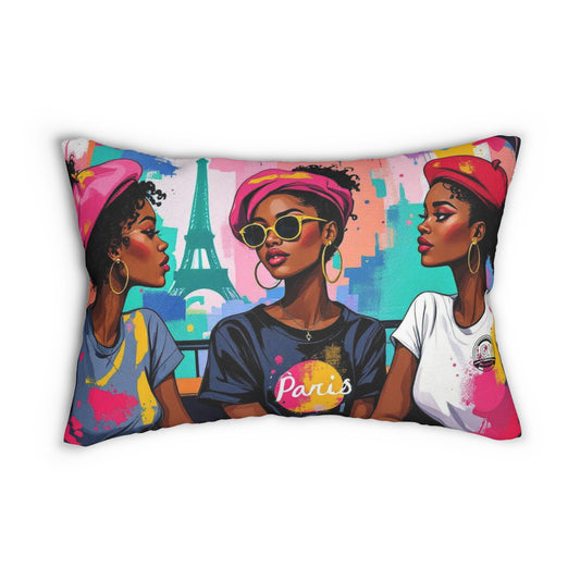 I.O.V-Paris Vibes (CDG) Lumbar Pillow