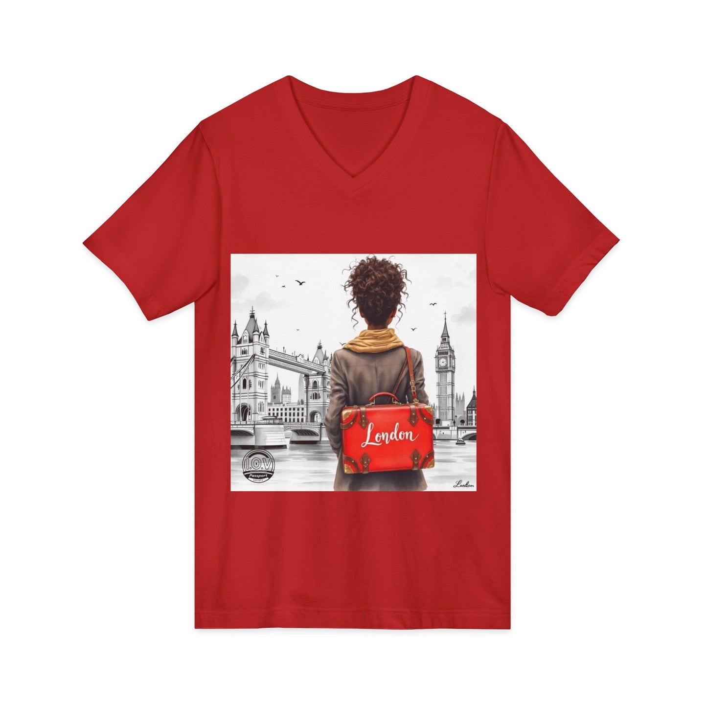 I.O.V-WST London (LHR) Adventure V-Neck Tee