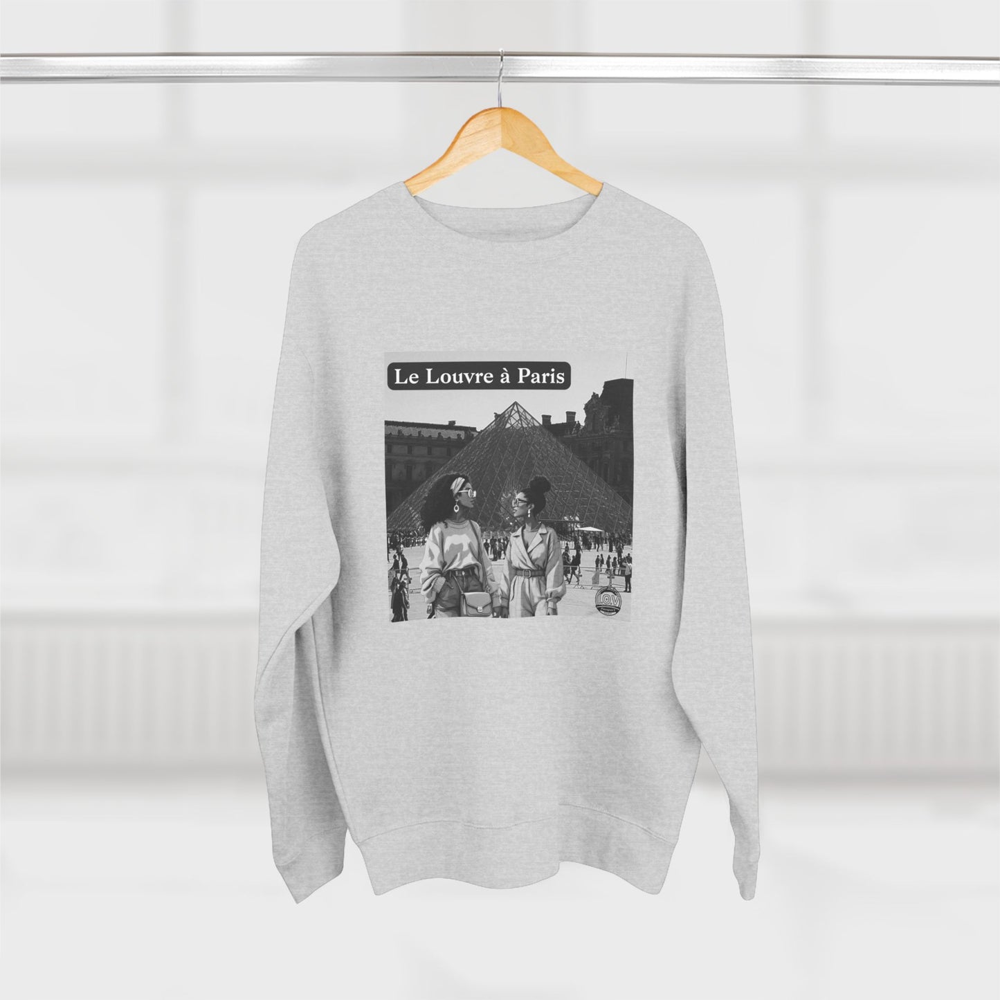 I.O.V-Vintage Paris Louvre (CDG) Crewneck Sweatshirt