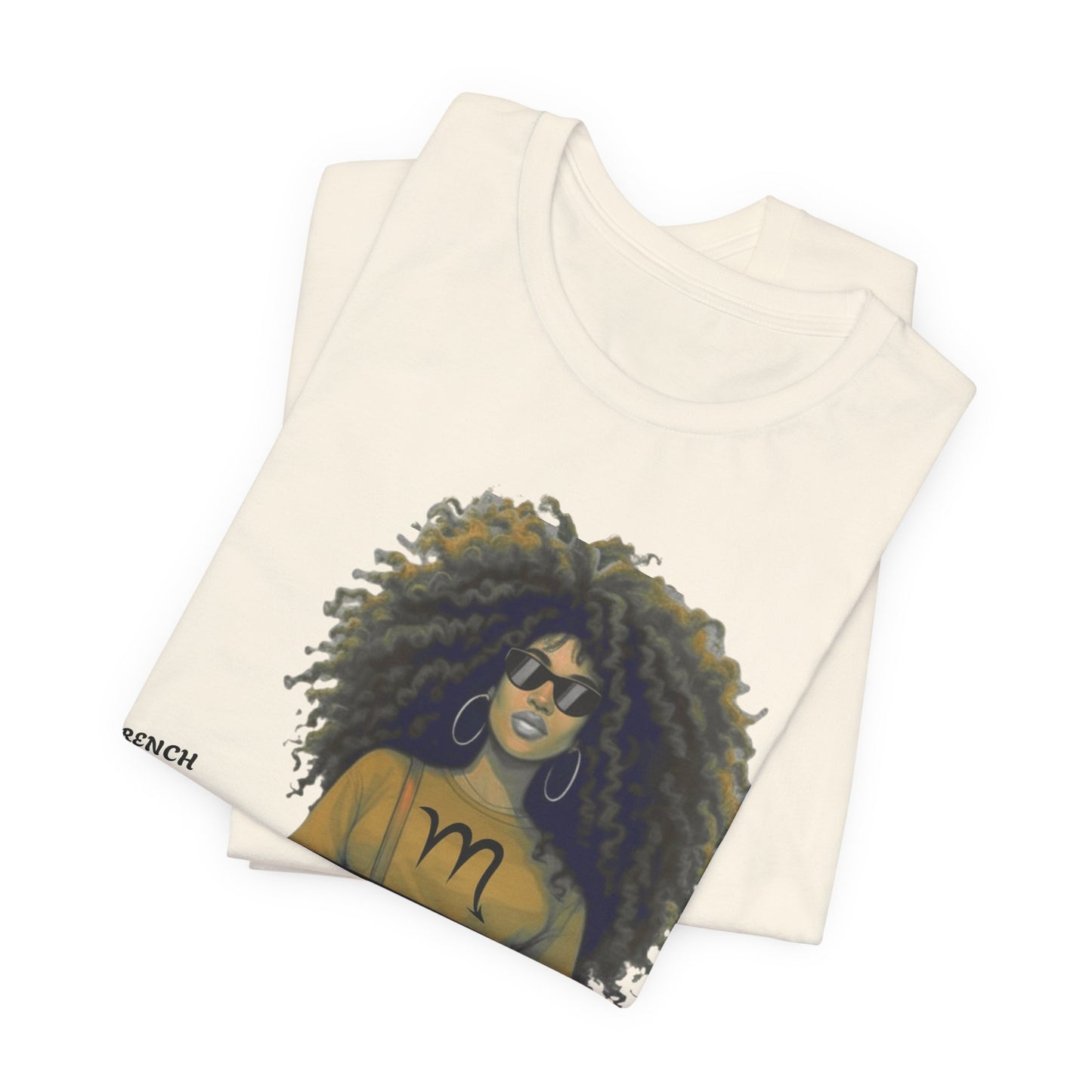 I.O.V-(Scorpio) Voyage Avec Moi Afro Travel Girl Graphic Tee