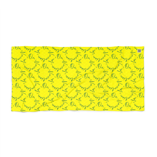 I.O.V-Royalty Yellow Beach Towel