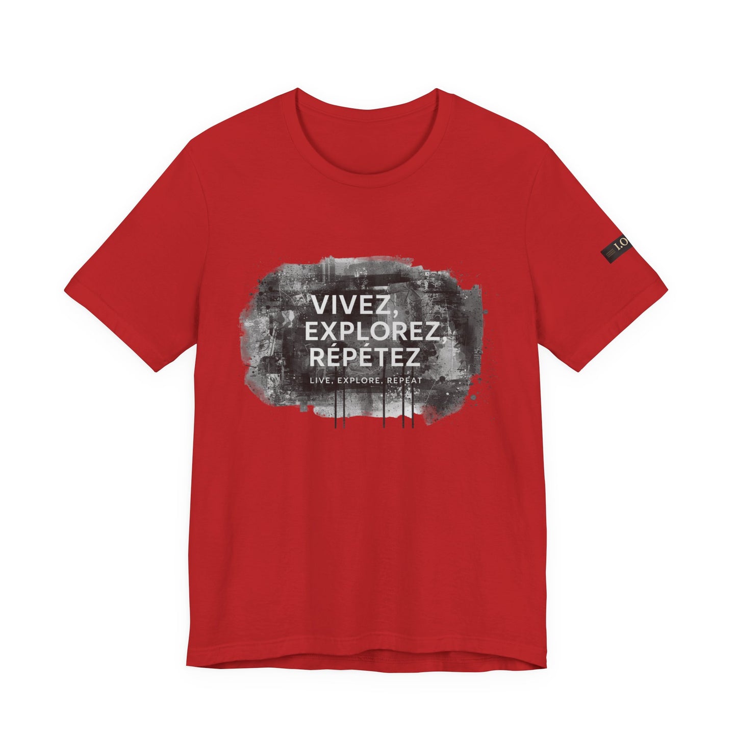 I.O.V-FL26 "Vivez, Explorez, Répétez" Graphic Tee