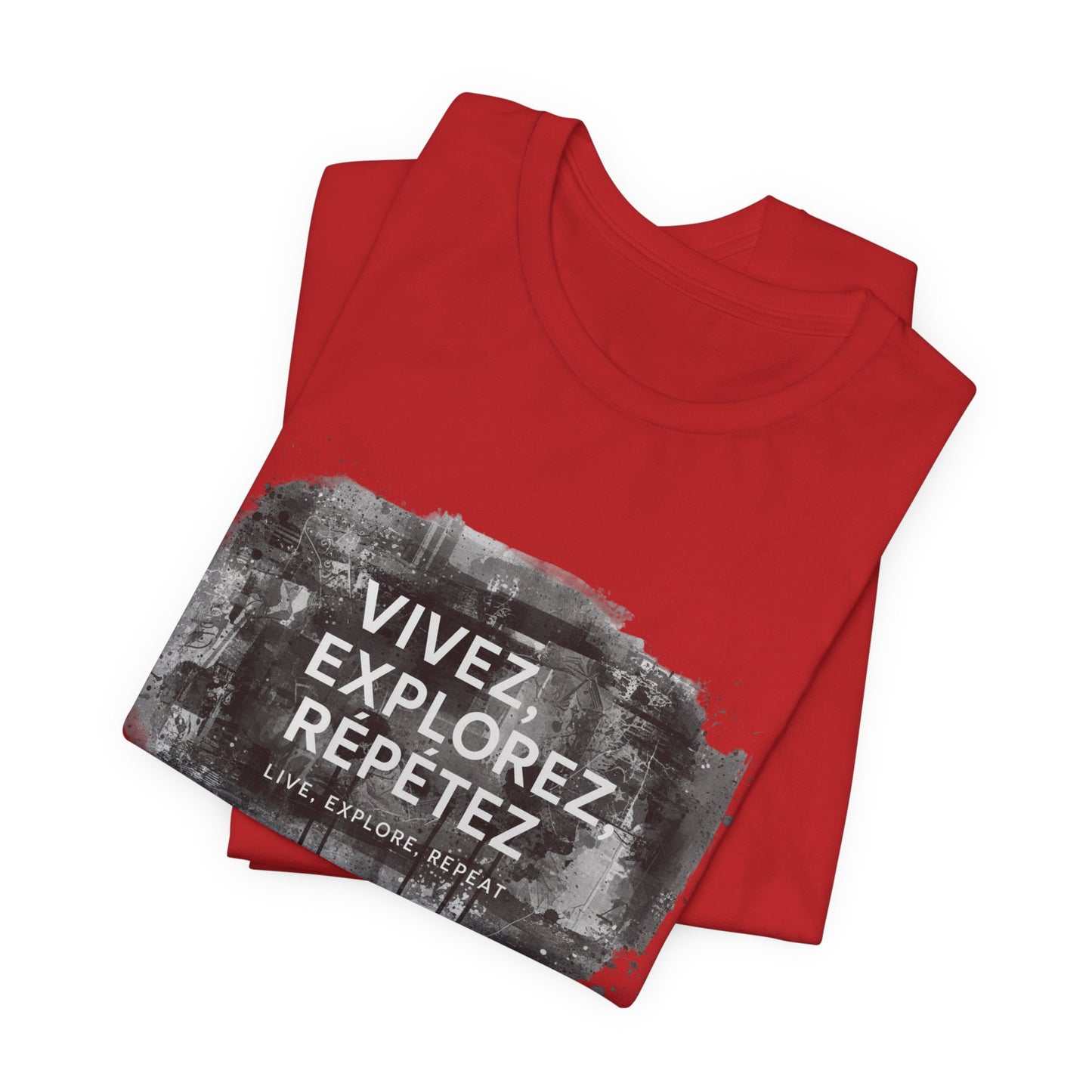 I.O.V-FL26 "Vivez, Explorez, Répétez" Graphic Tee