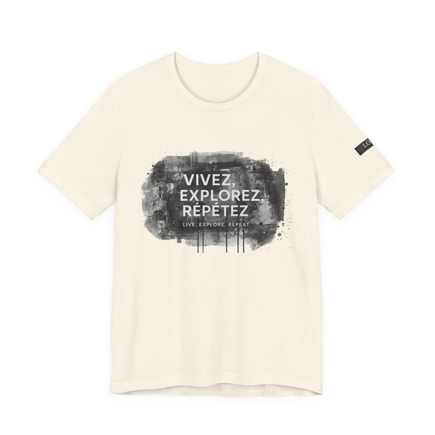 I.O.V-FL26 "Vivez, Explorez, Répétez" Graphic Tee
