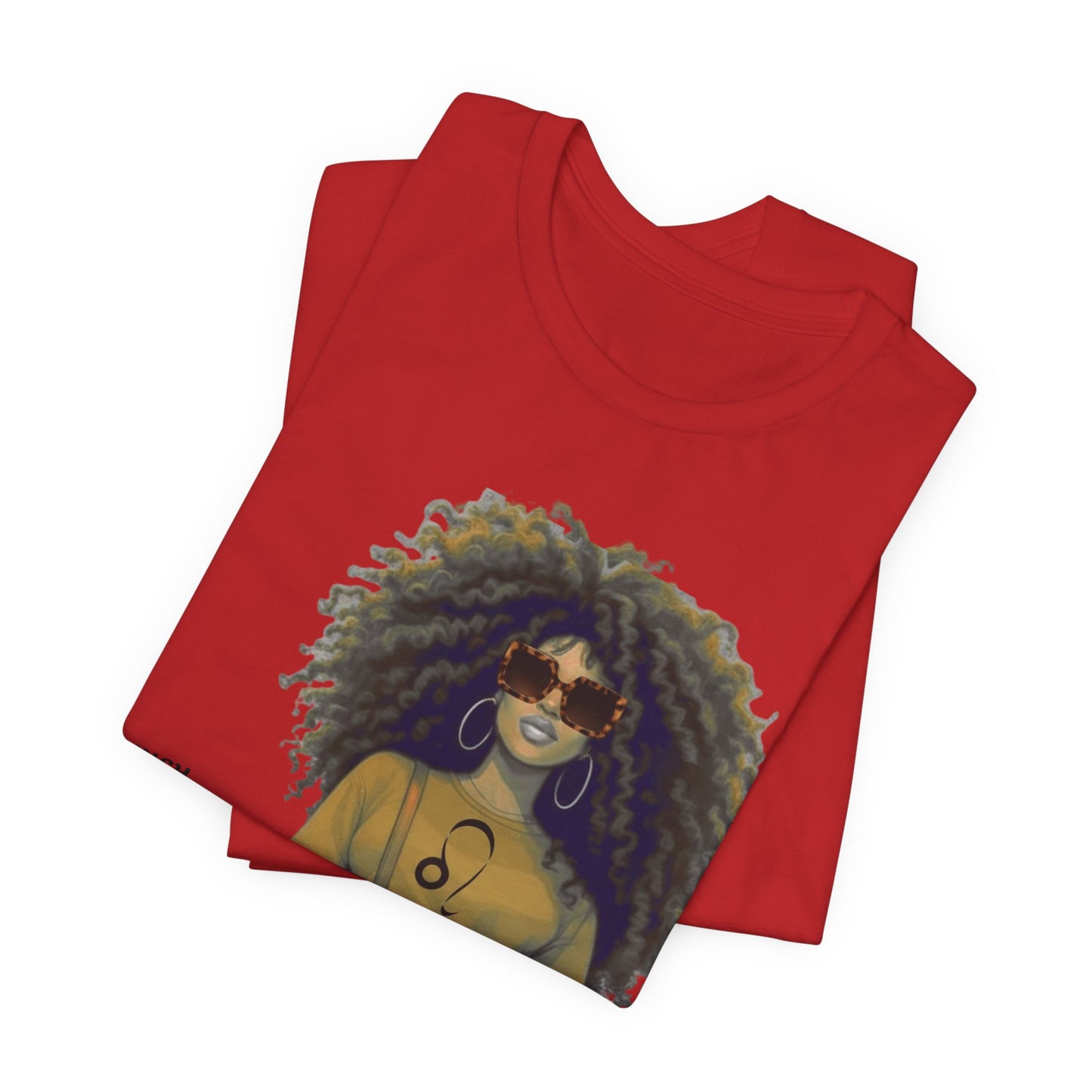 I.O.V-(Leo) Voyage Avec Moi Afro Travel Girl Graphic Tee