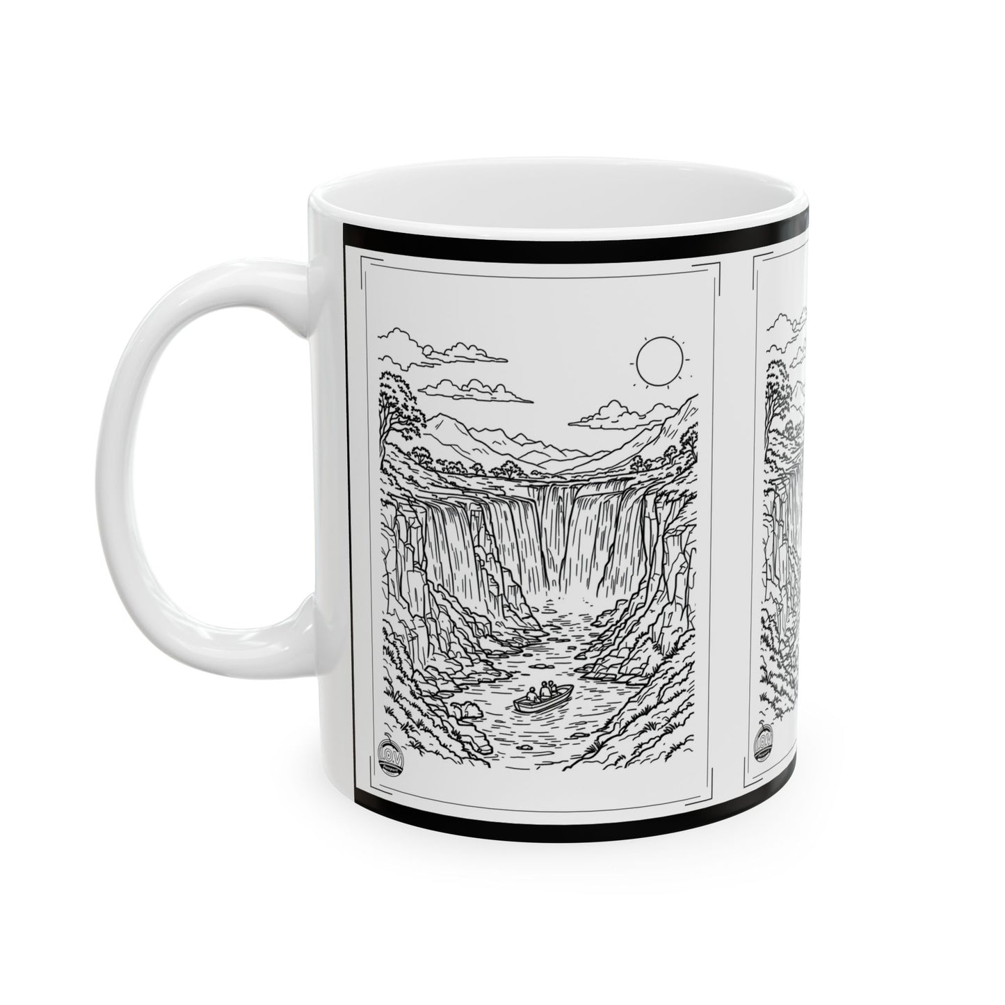 I.O.V-PS (VFA-LVI) Victoria Falls Ceramic Mug, (11oz, 15oz)