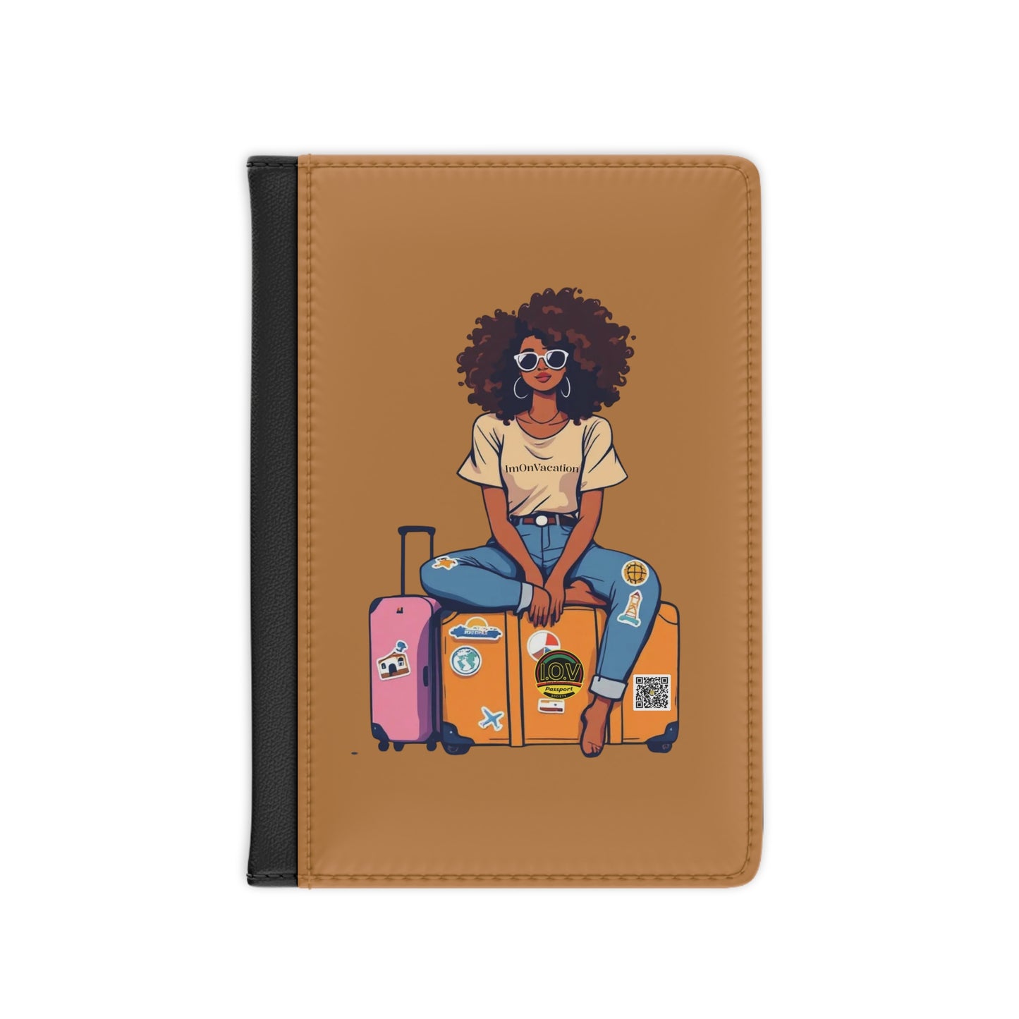 I.O.V BGTT Mocha Chic Passport Cover for Travelers