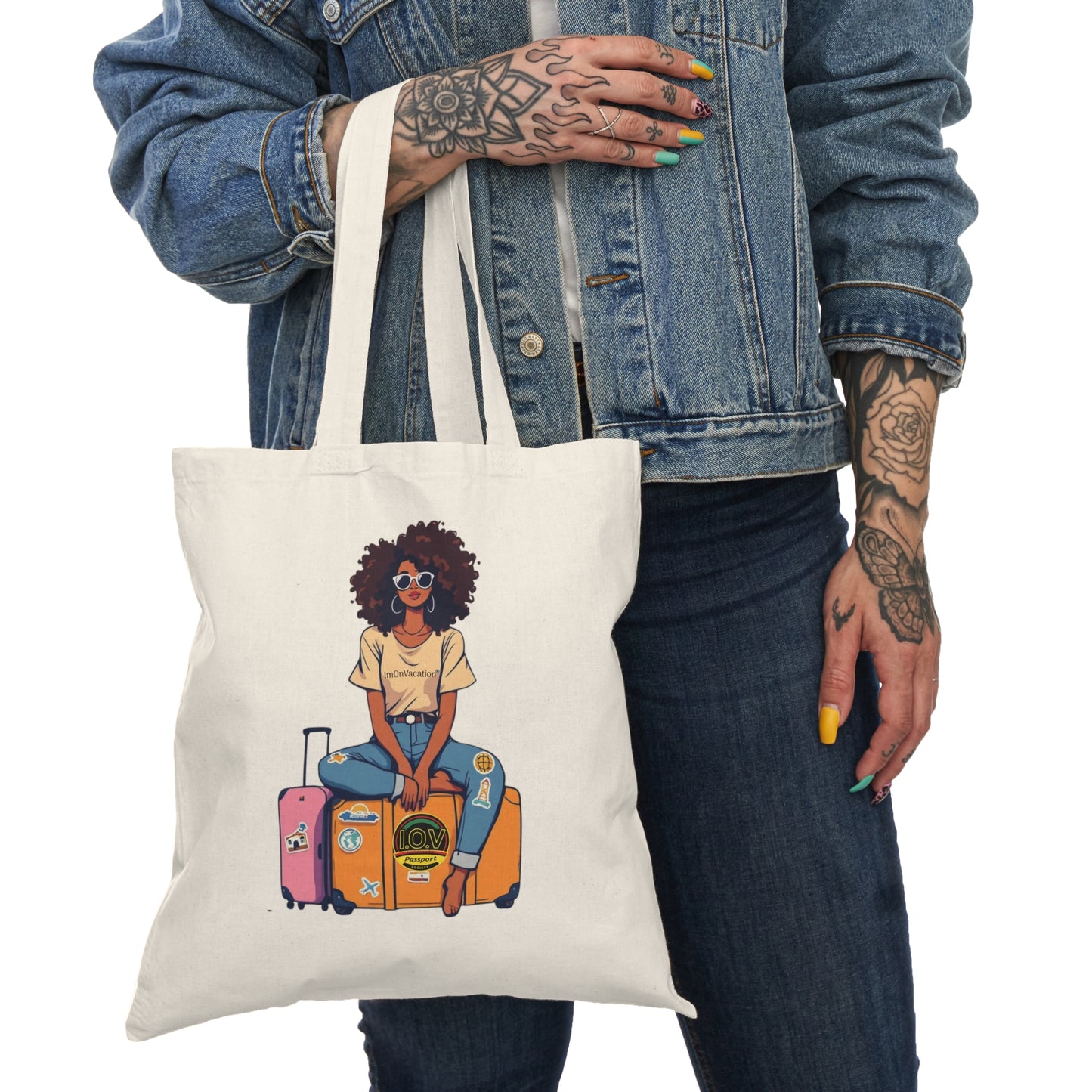 I.O.V-BGM Inspirational Travel Tote Bag