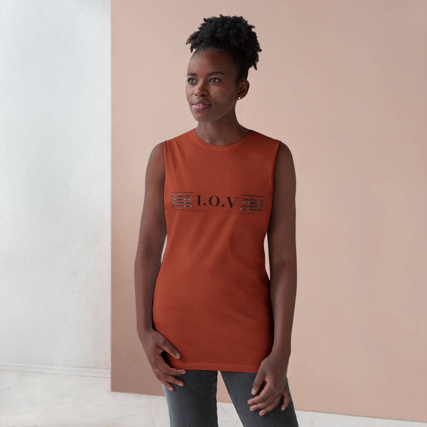 I.O.V. Classic Graphic Tank Top - Casual Summer Wear for All