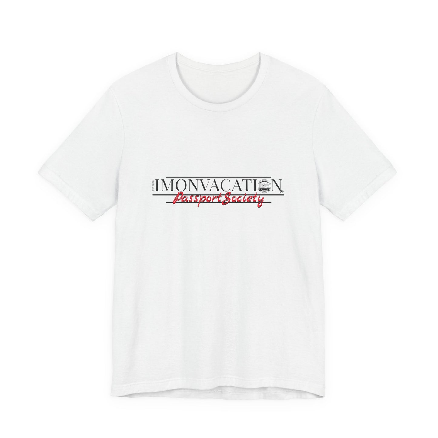 I.O.V-Passport Society Unisex Jersey Short Sleeve Tee