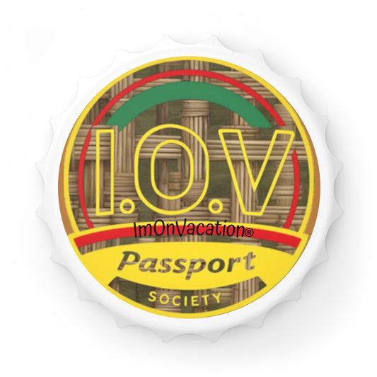 I.O.V-Bamboo Passport Society Retro Bottle Opener