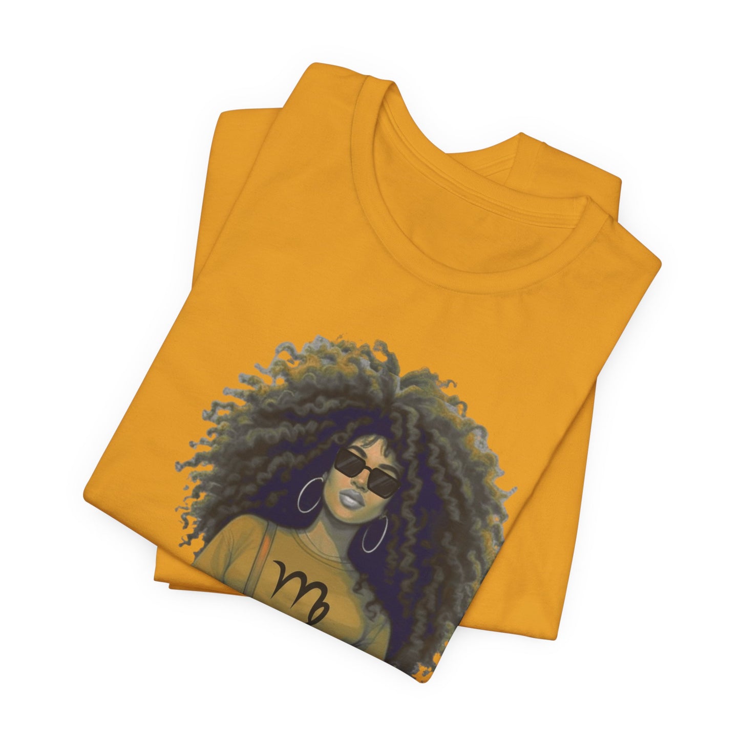 I.O.V-(Virgo) Voyage Avec Moi Afro Travel Girl Graphic Tee