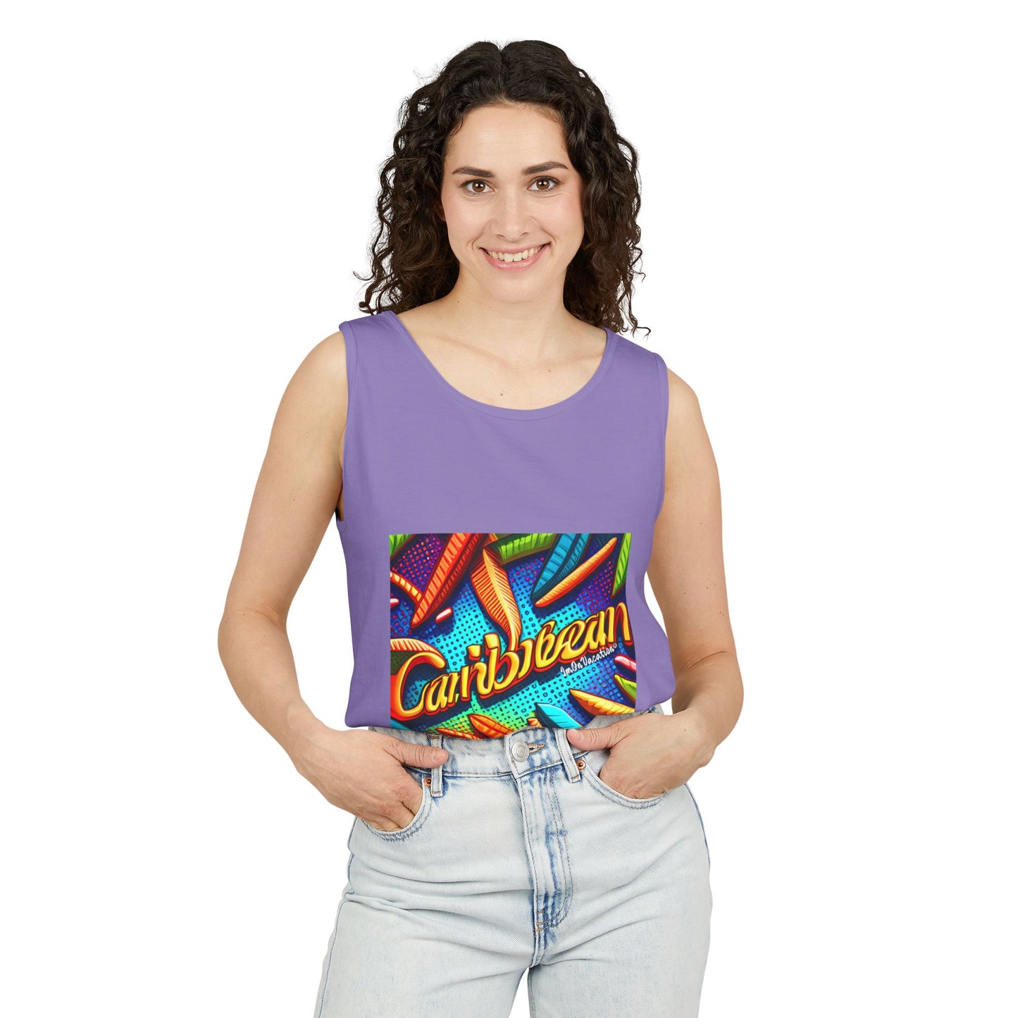 I.O.V-Caribbean Unisex Garment-Dyed Tank Top