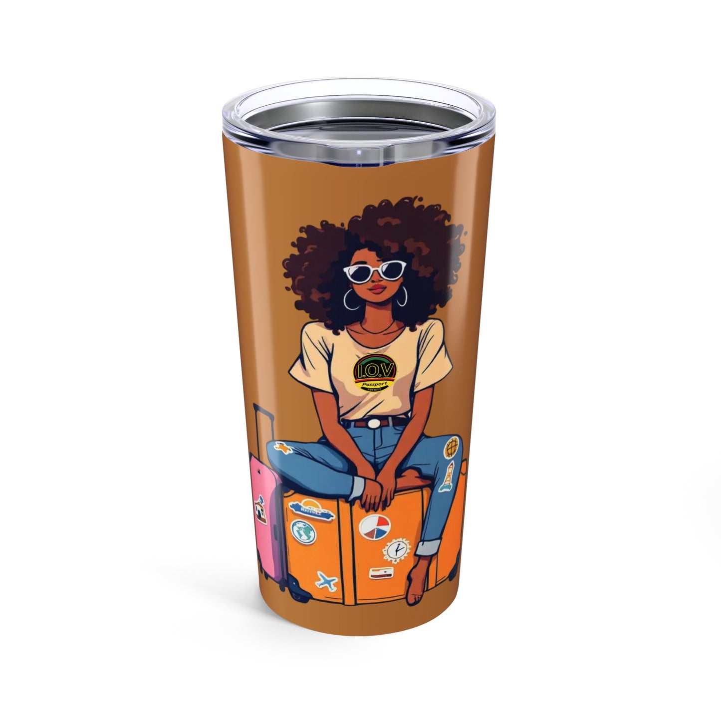 I.O.V-BGTT Tan 20oz Tumbler - Travel Cup