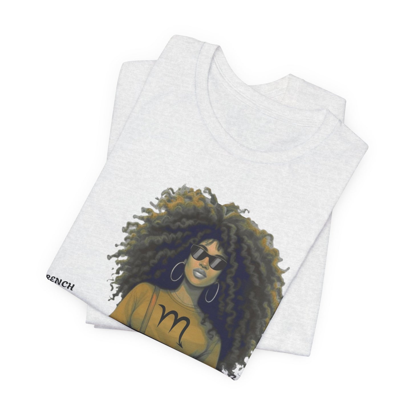 I.O.V-(Scorpio) Voyage Avec Moi Afro Travel Girl Graphic Tee