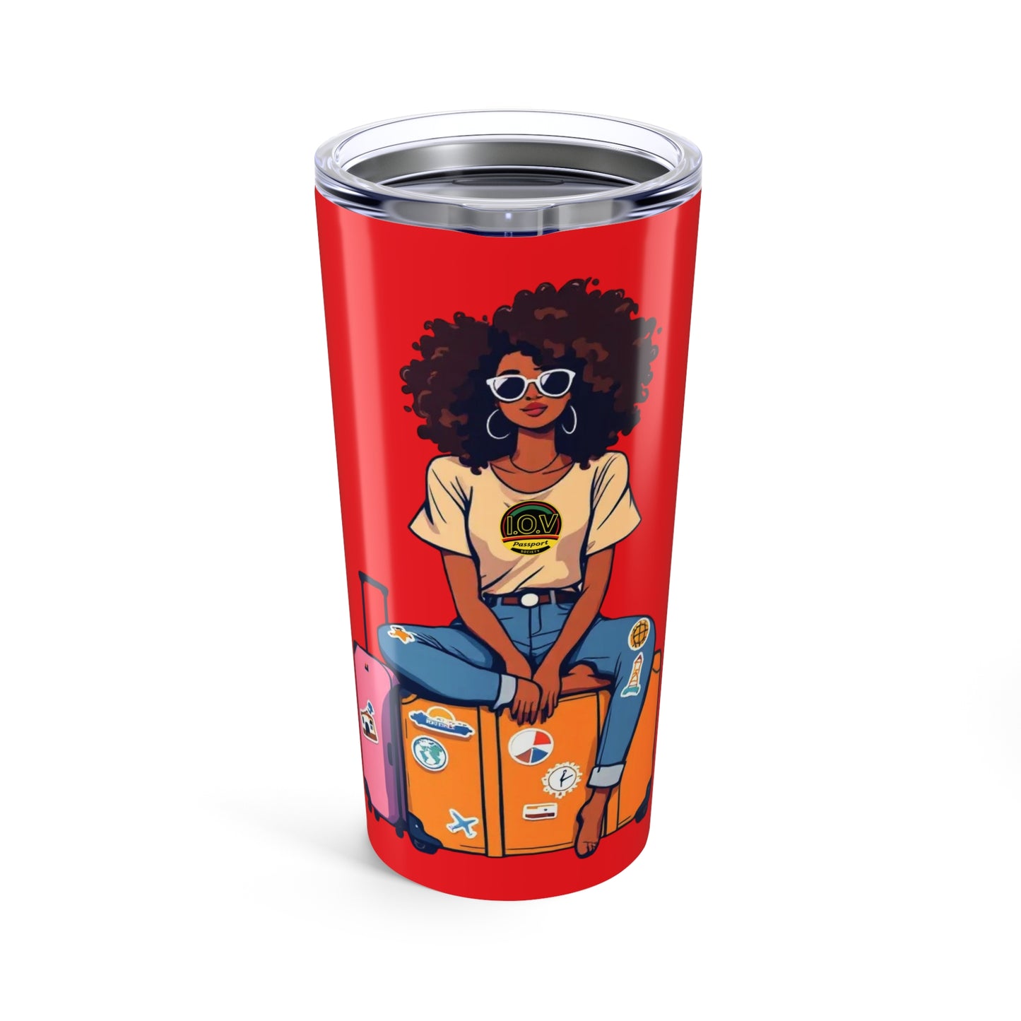I.O.V-BGTT Red  20oz Tumbler - Travel Cup