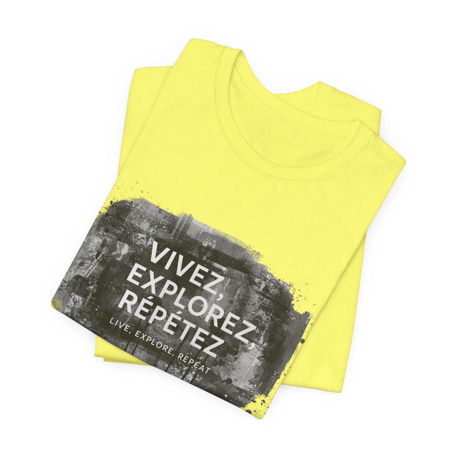 I.O.V-FL26 "Vivez, Explorez, Répétez" Graphic Tee