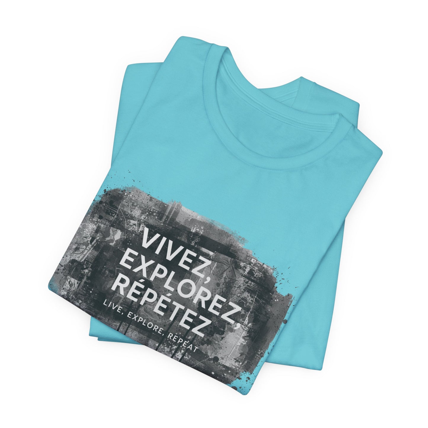 I.O.V-FL26 "Vivez, Explorez, Répétez" Graphic Tee